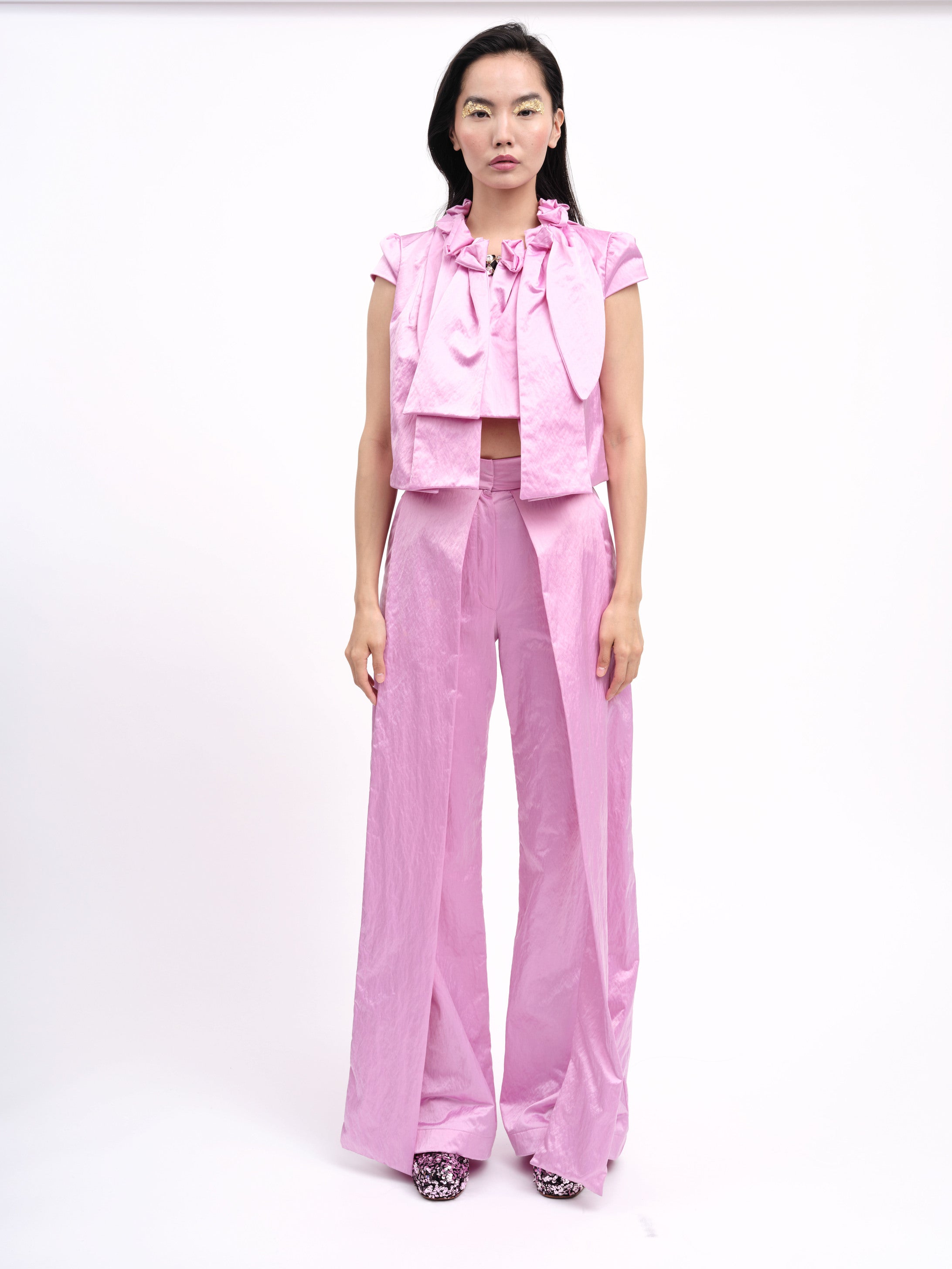 Suit Pink Metallic