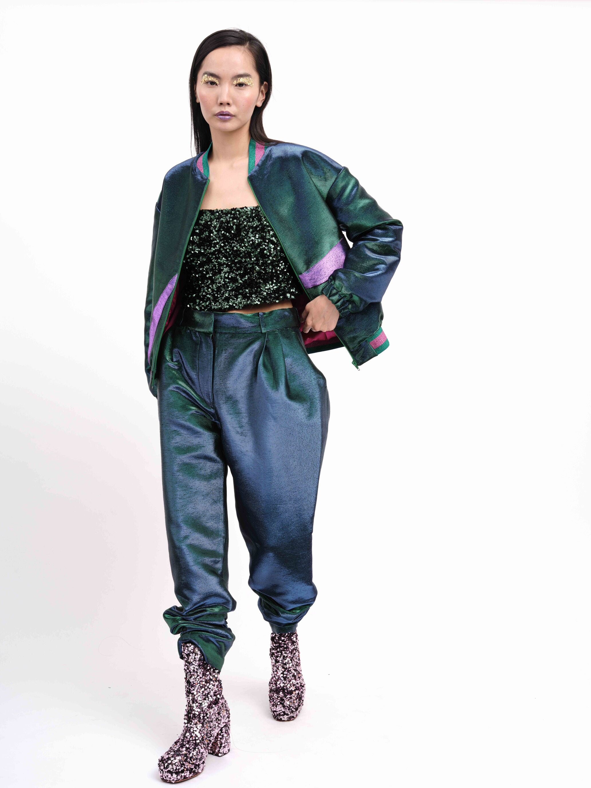 Bomber Blue Green