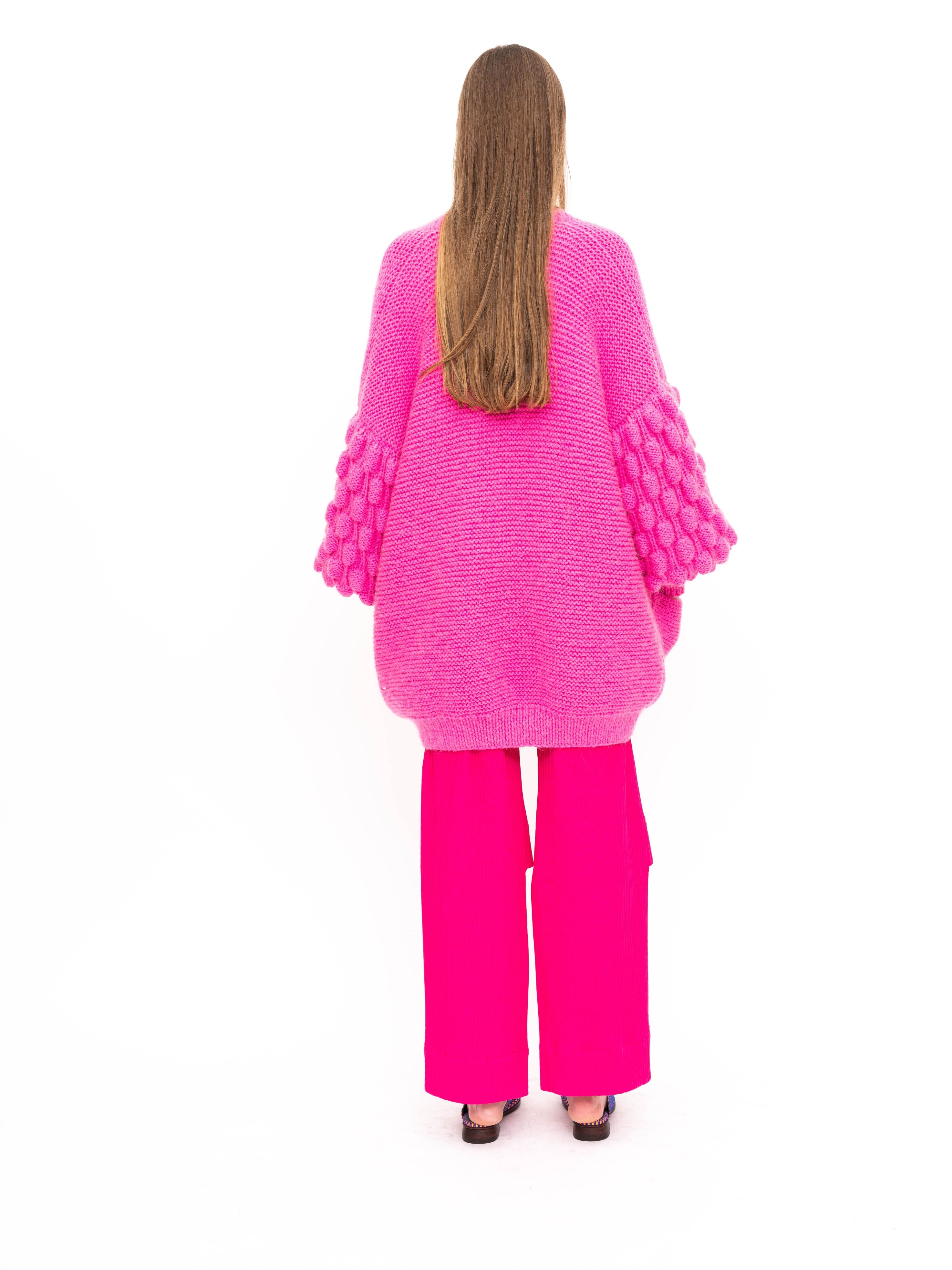 Handmade Cardigan Pink