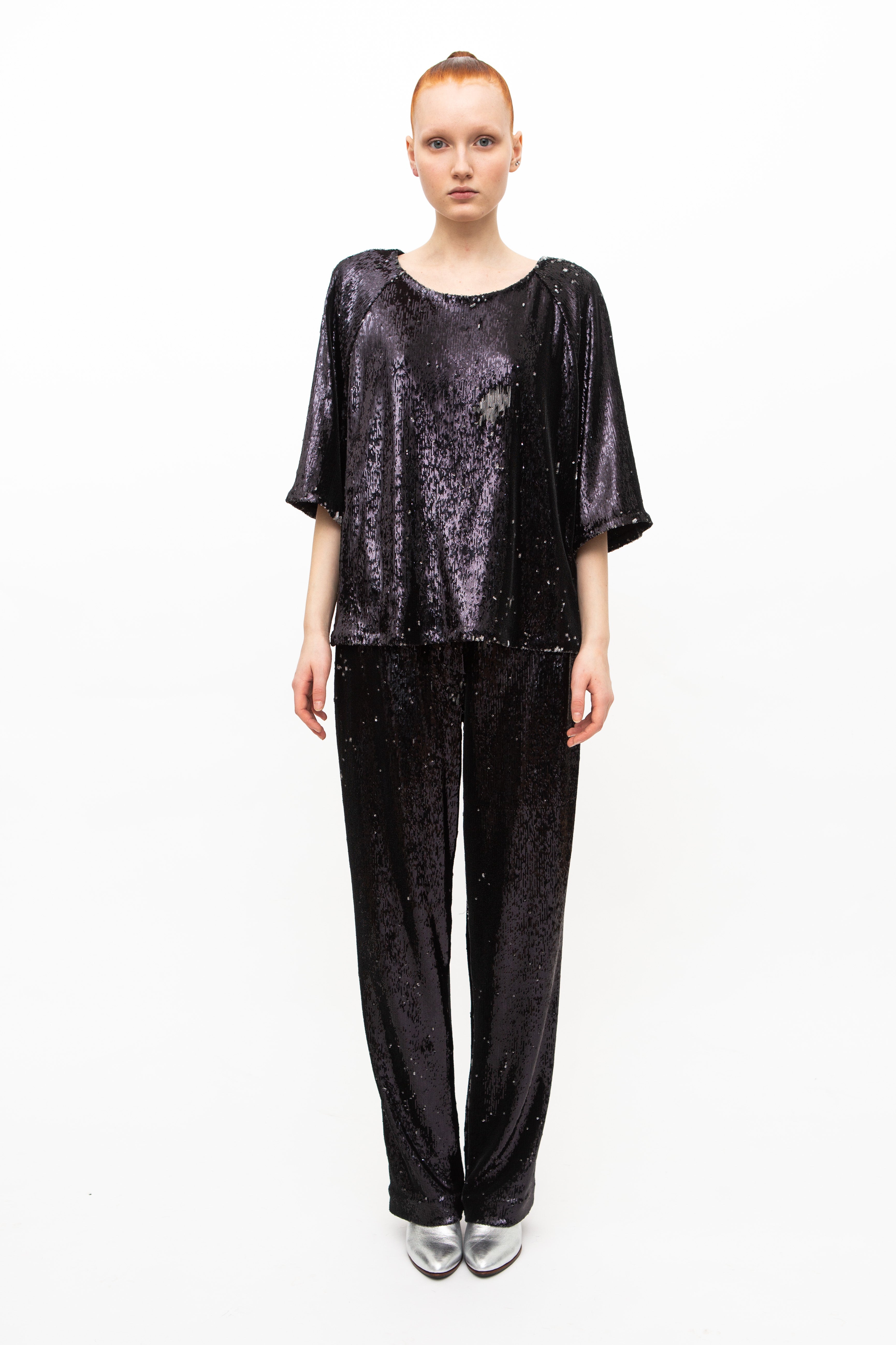 Shirt Sequins Black - GFC Milan