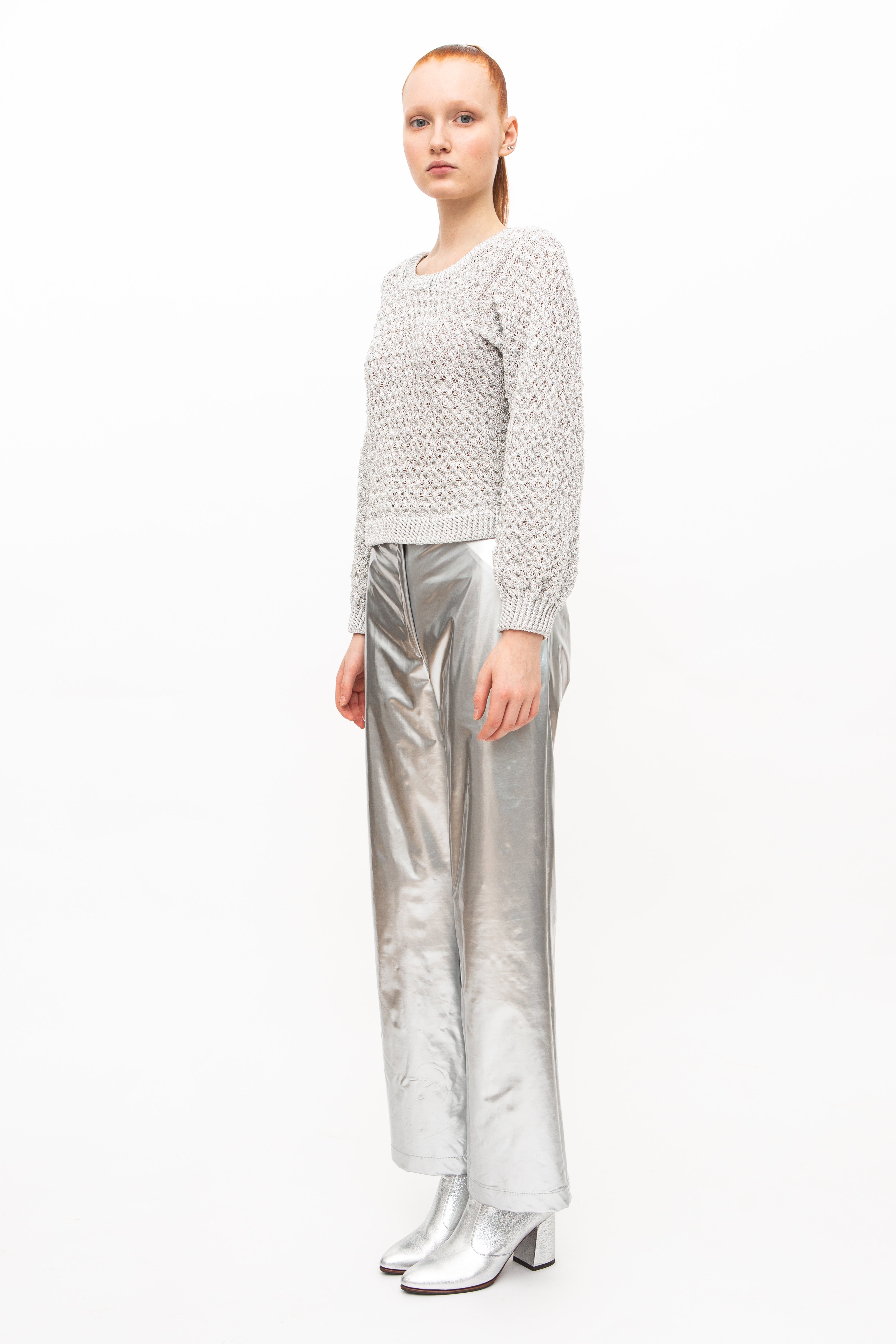 Handmade Pullover Silver