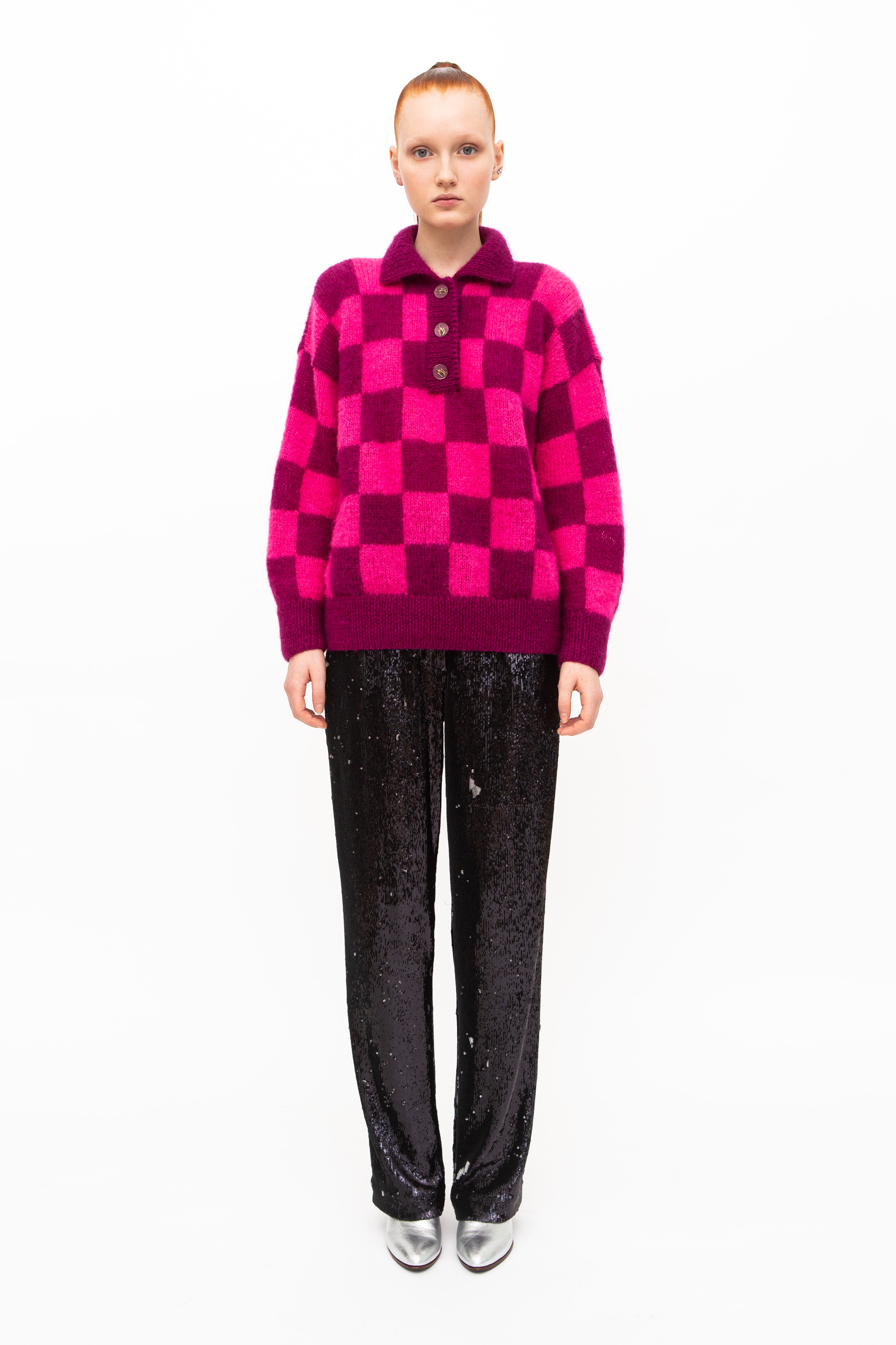 Pants Sequins Black