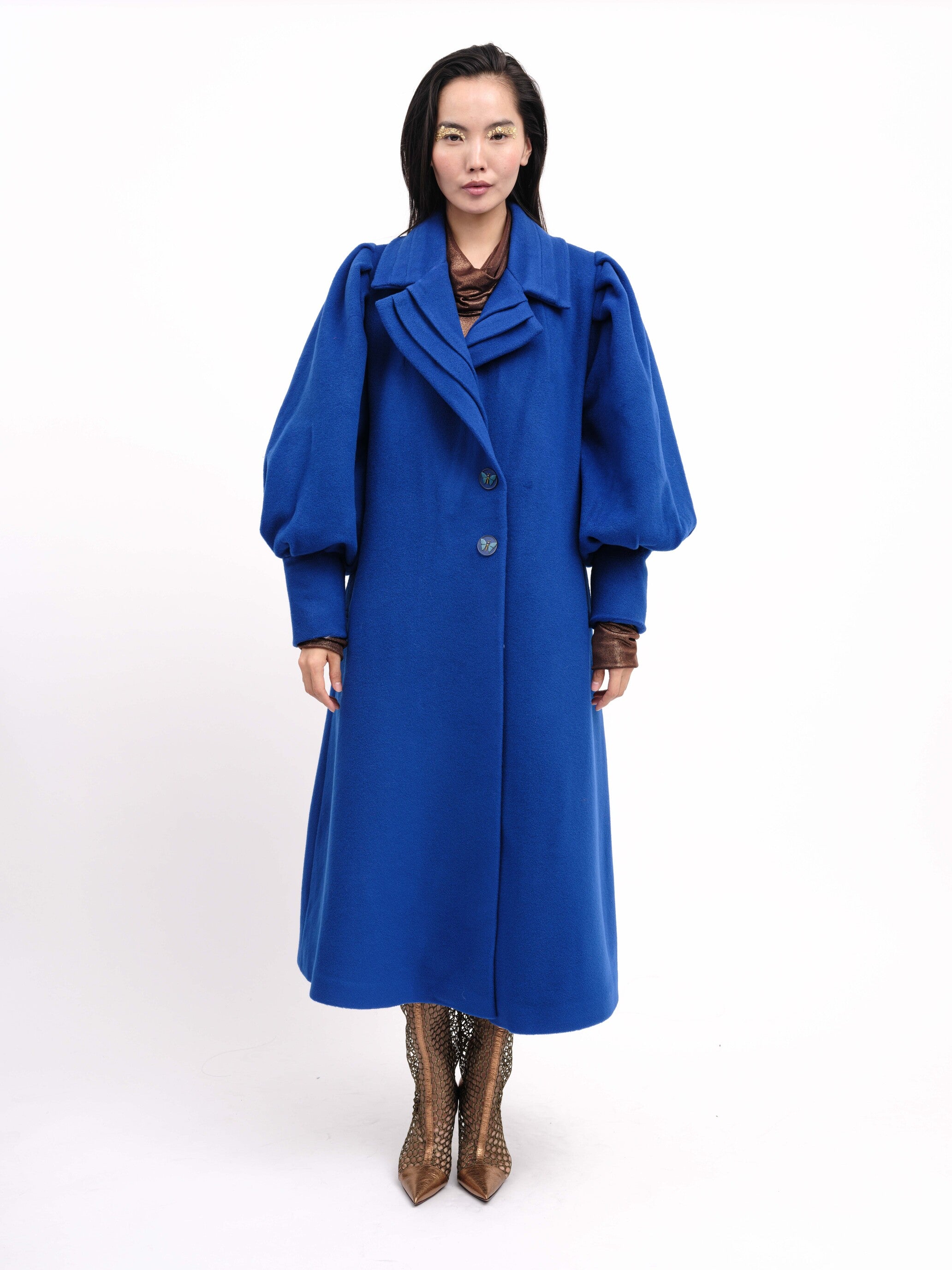 Coat Wool Blue