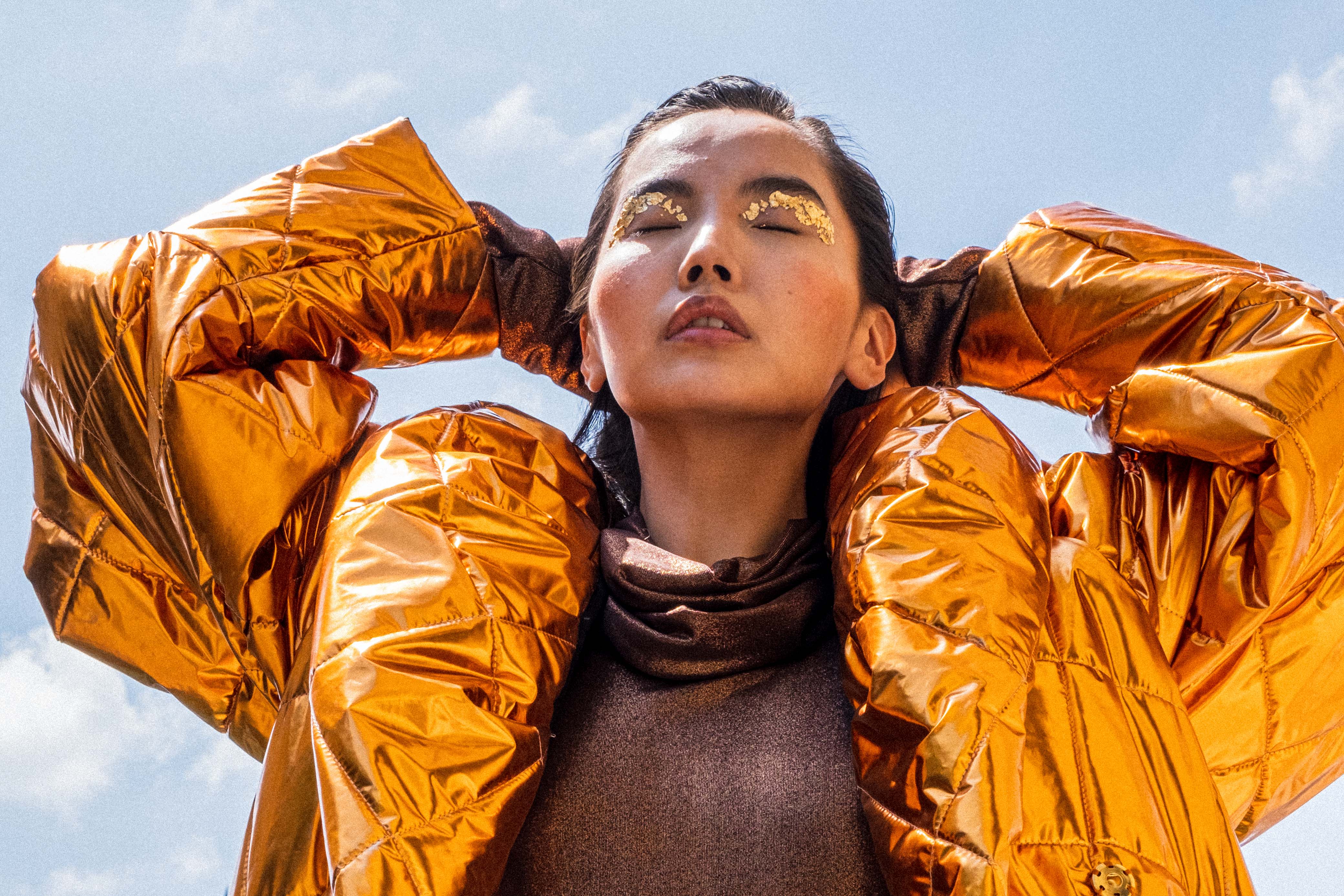 Coat Radiant Gold Elegance