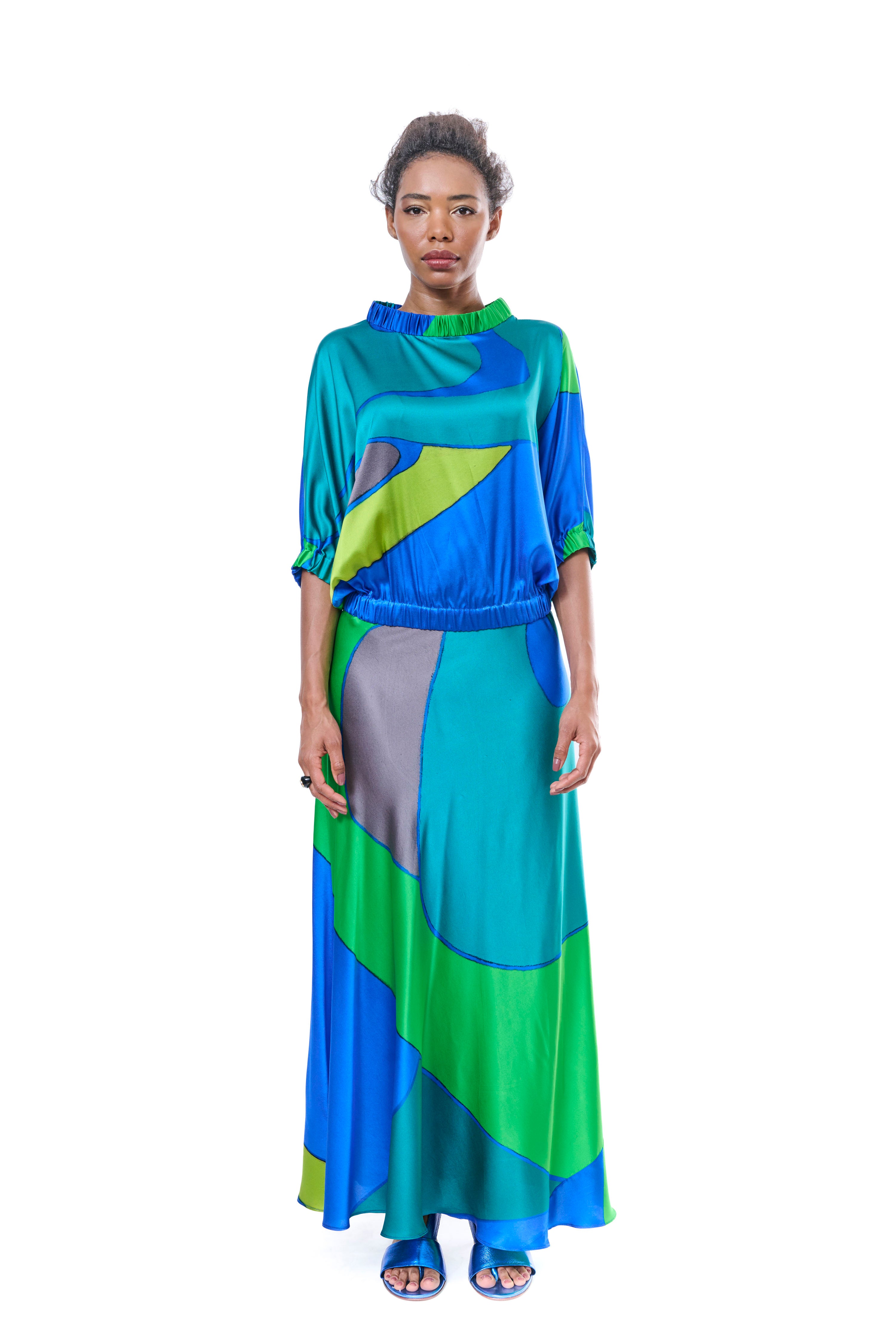 Blouse Handmade Pure Silk