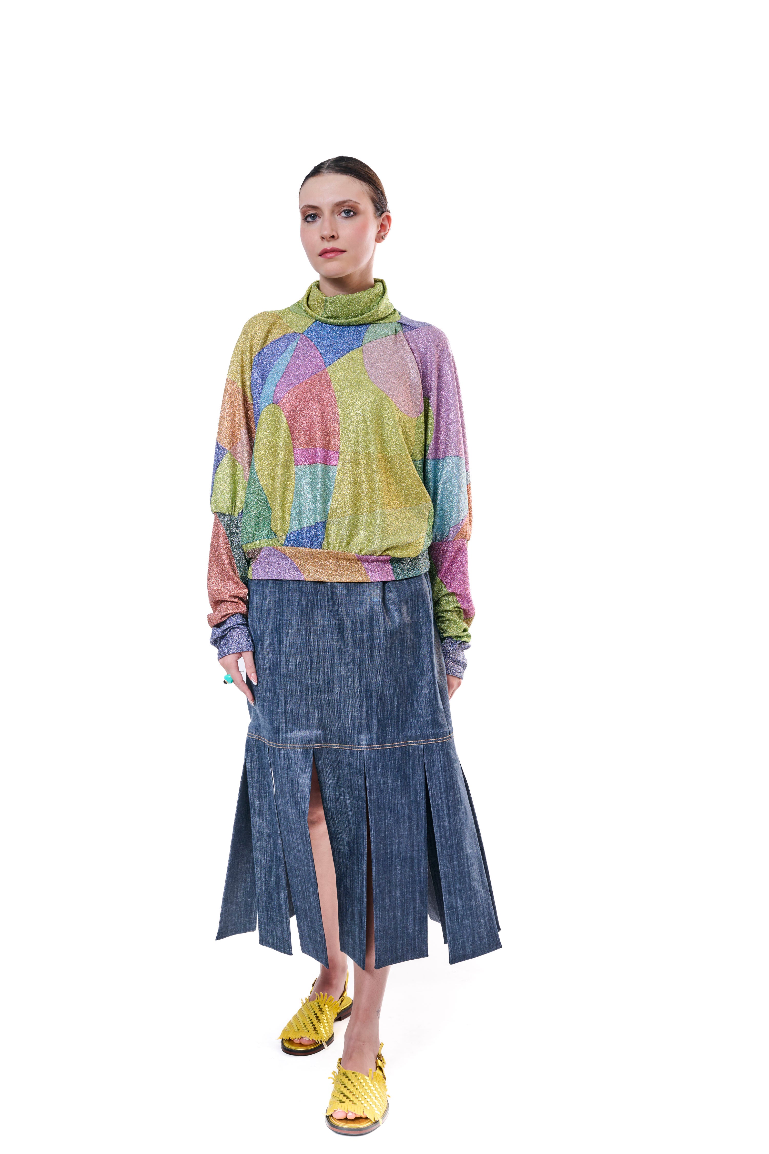 Blouse Lurex Multicolor