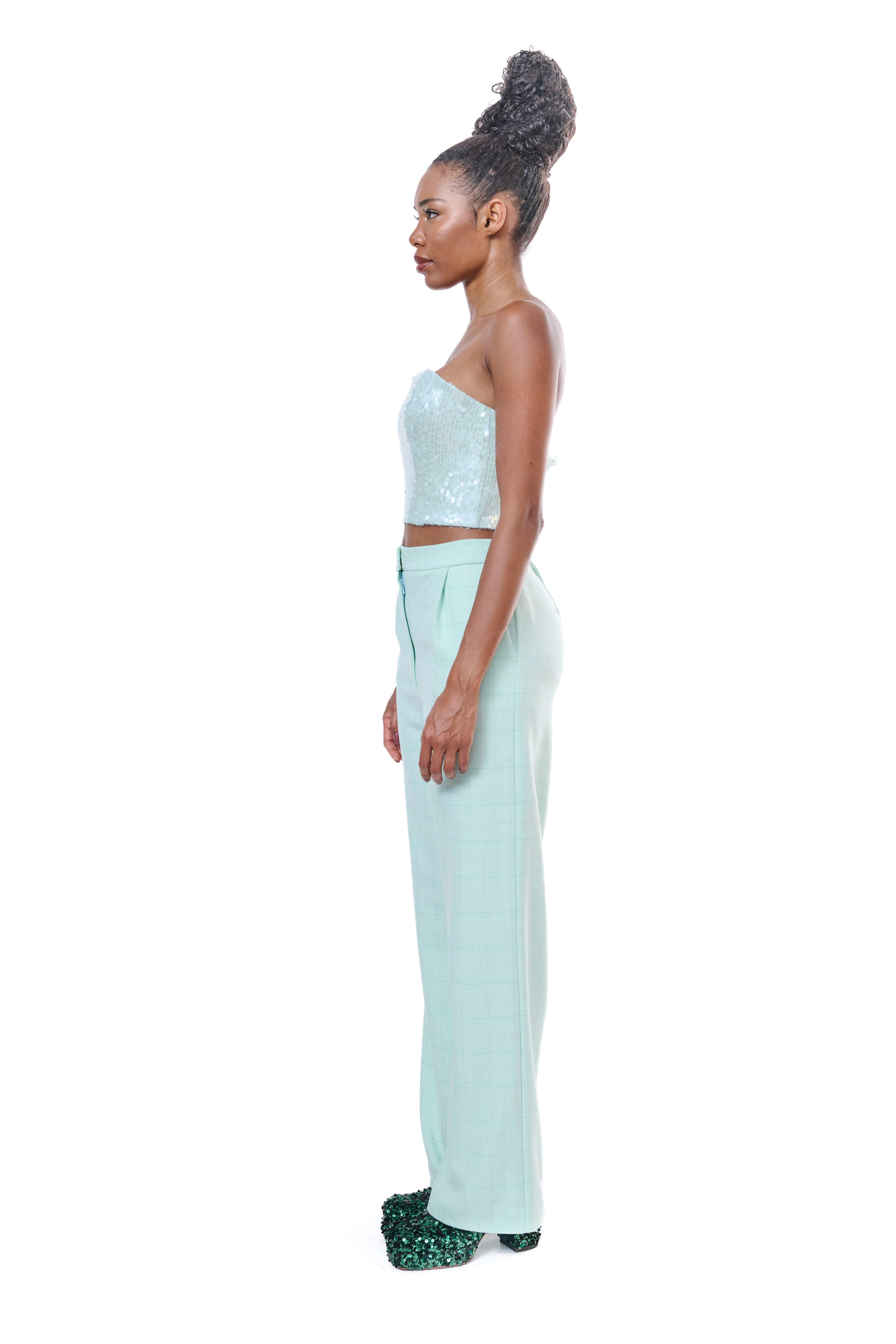 Pants Mint Green