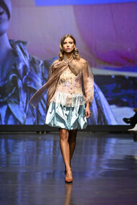 Runway Fashion Show Paris 2023 top, skirt and blouse