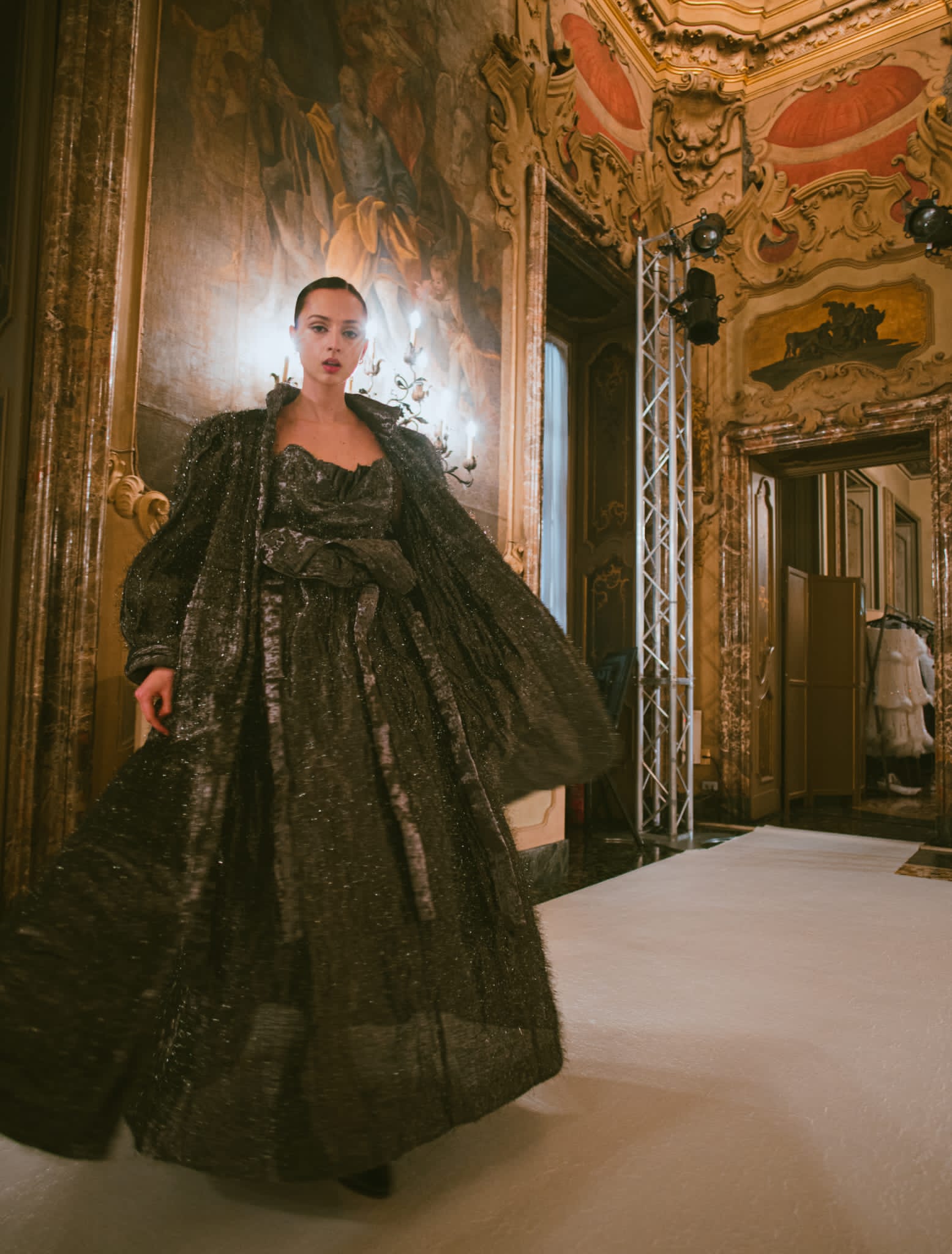 Runway Coat and Dress