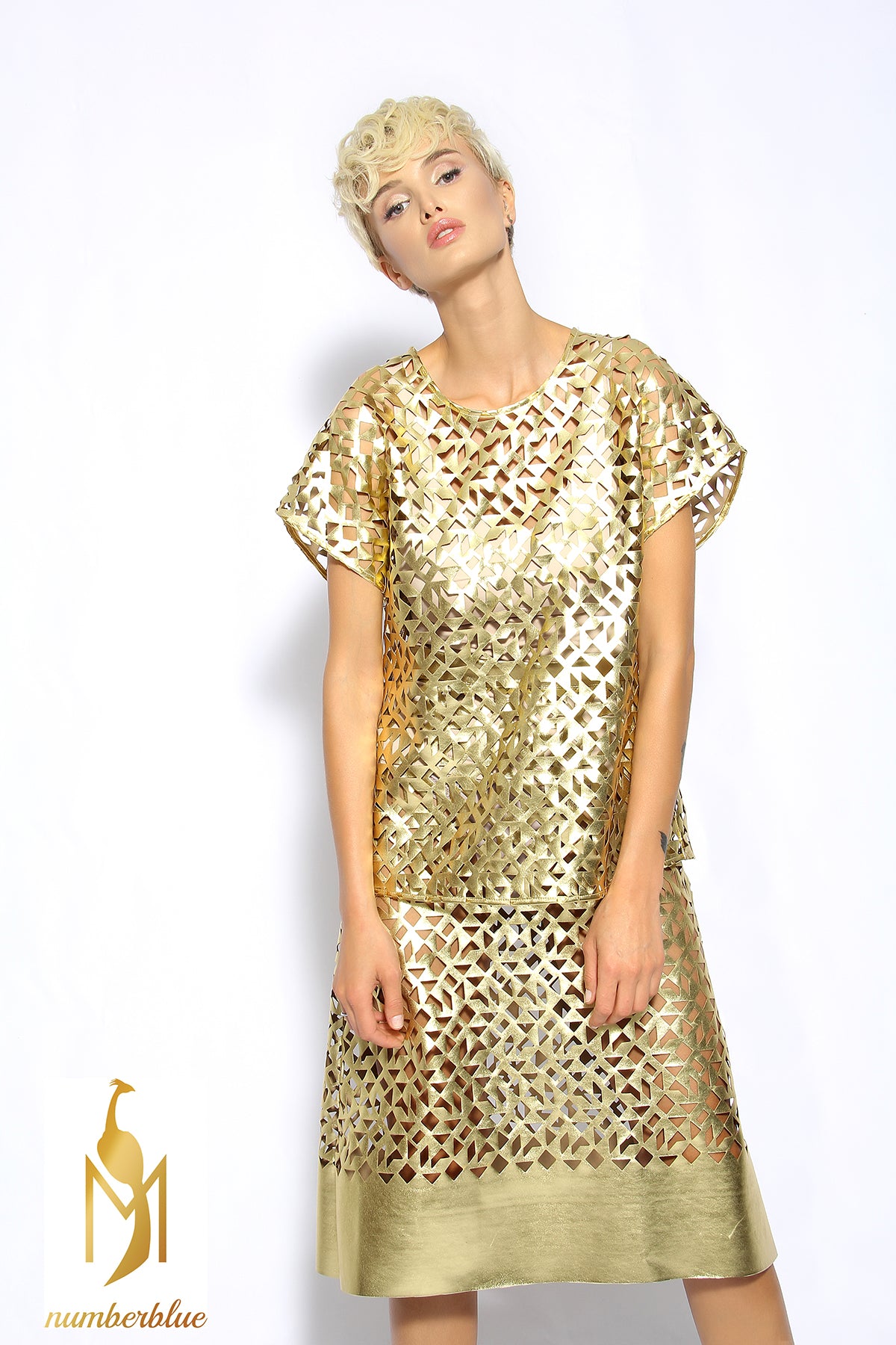 Rock Netz "aus Gold" (Unikat)