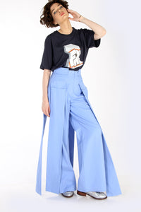 DOUBLE LAYER PANT BLUE
