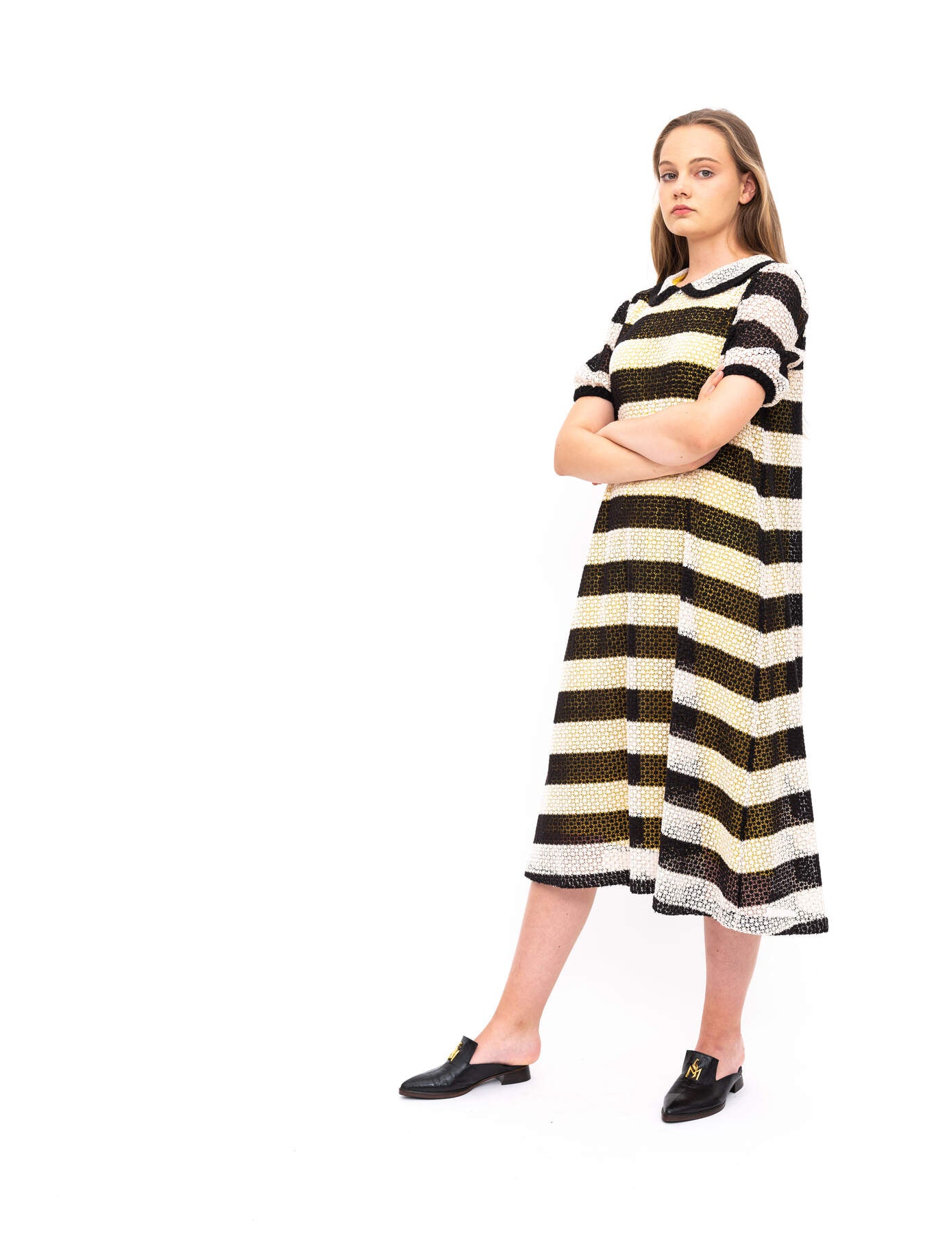 Dress Stripes Black White