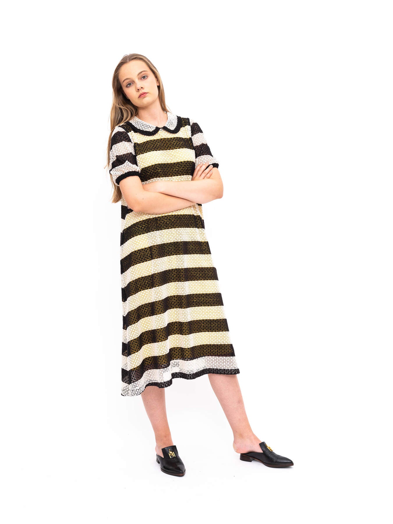Dress Stripes Black White