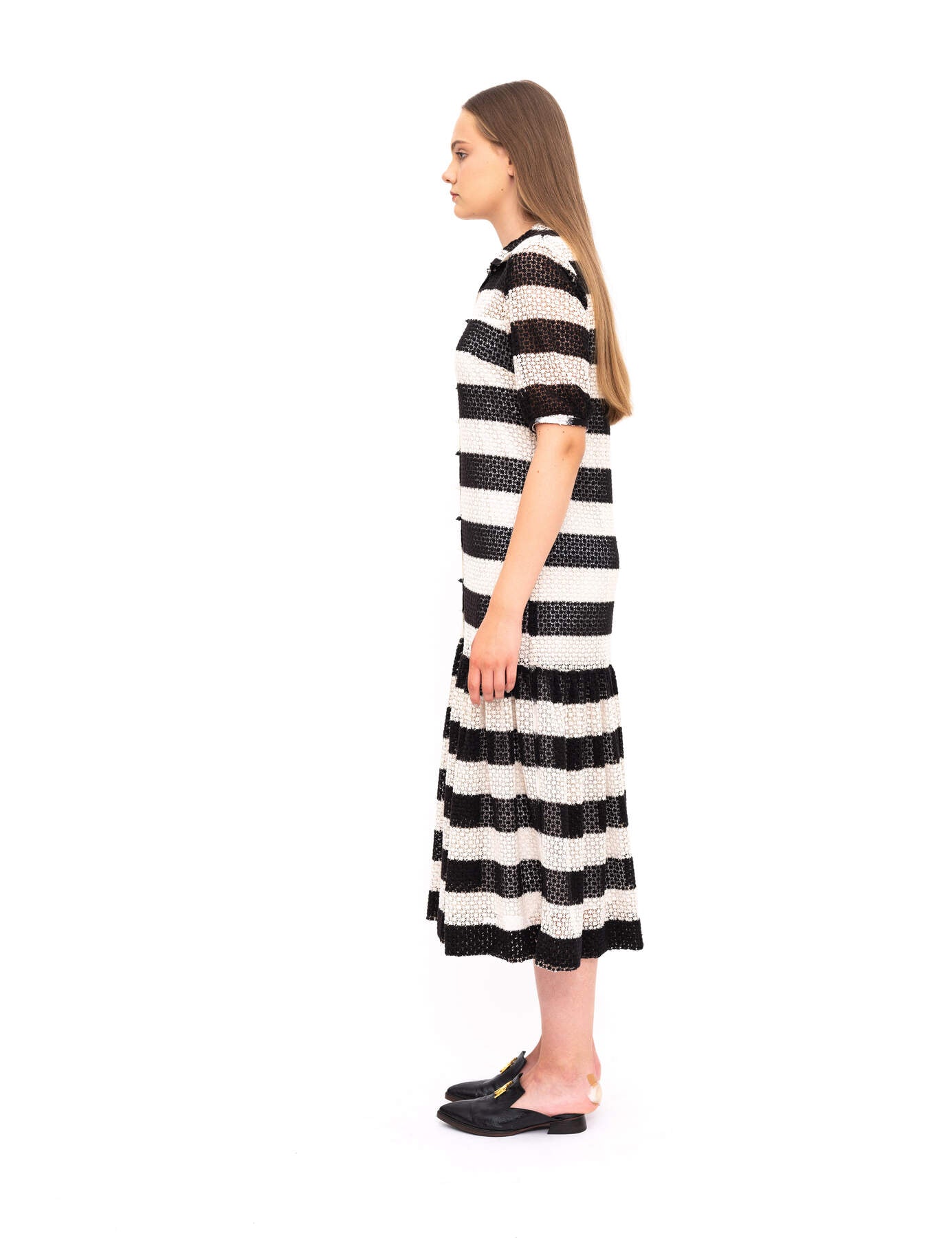 Dress Stripes Black White