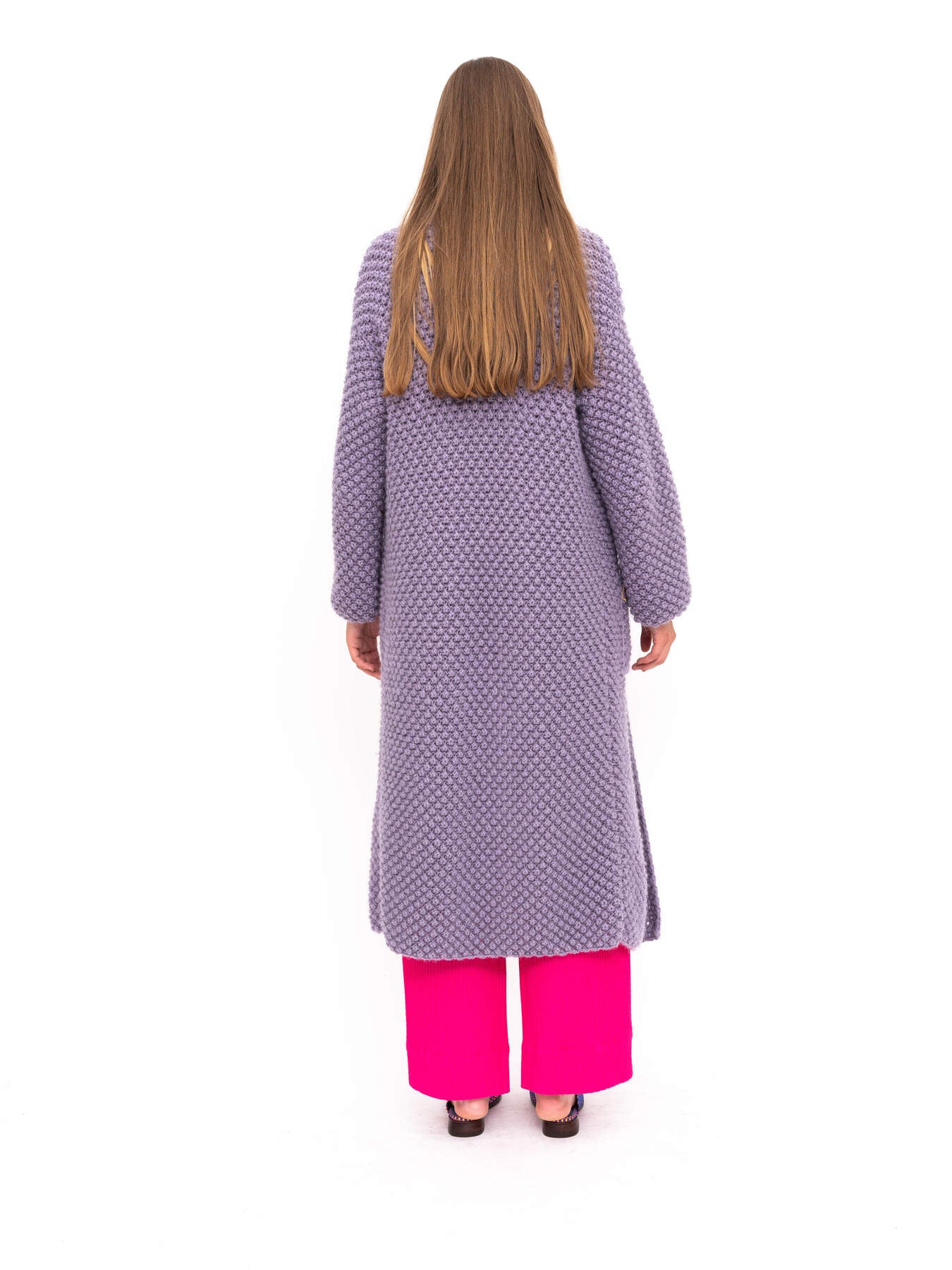 Handmade Cardigan Purple