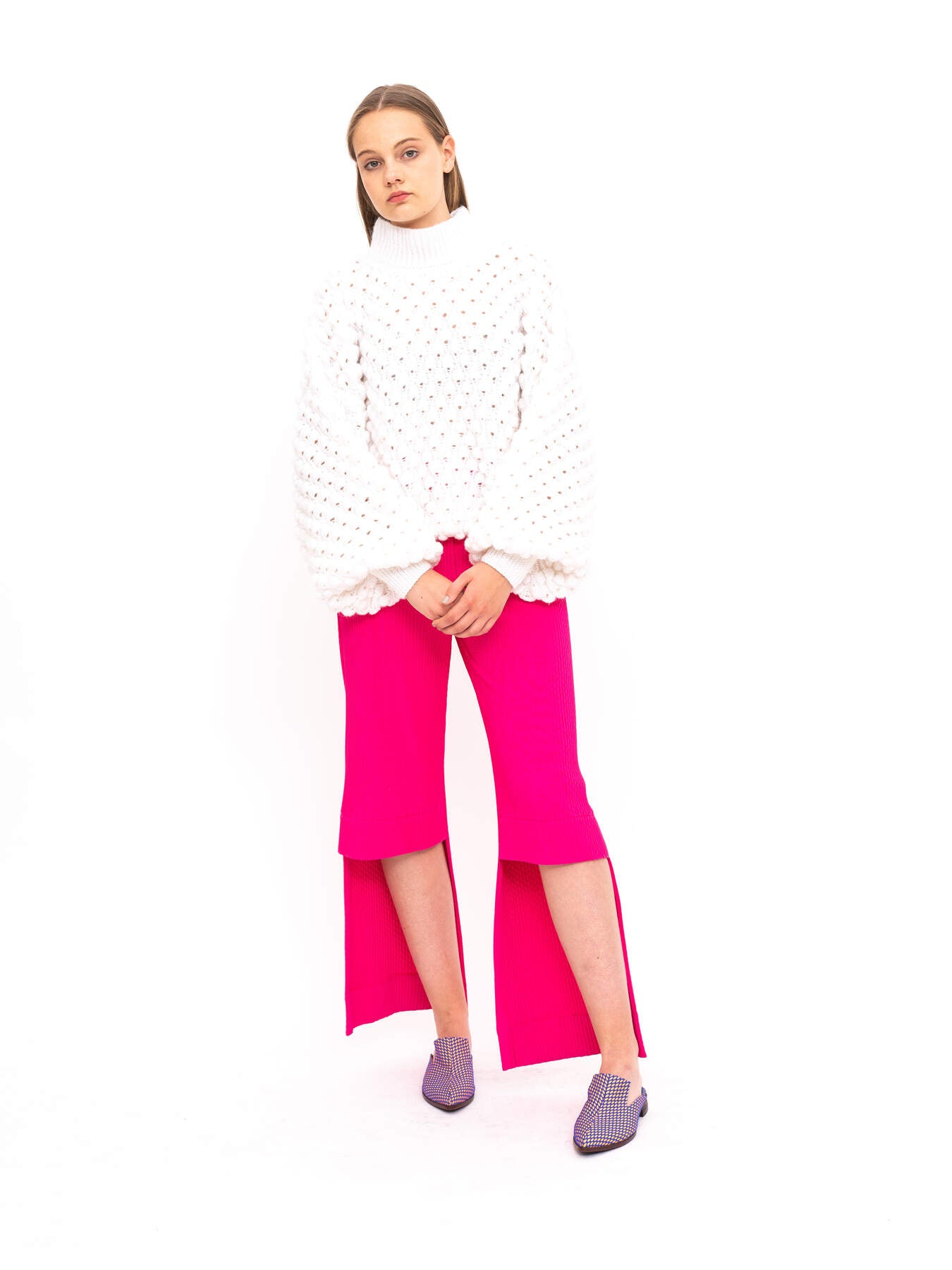 Cardigan White Oversize