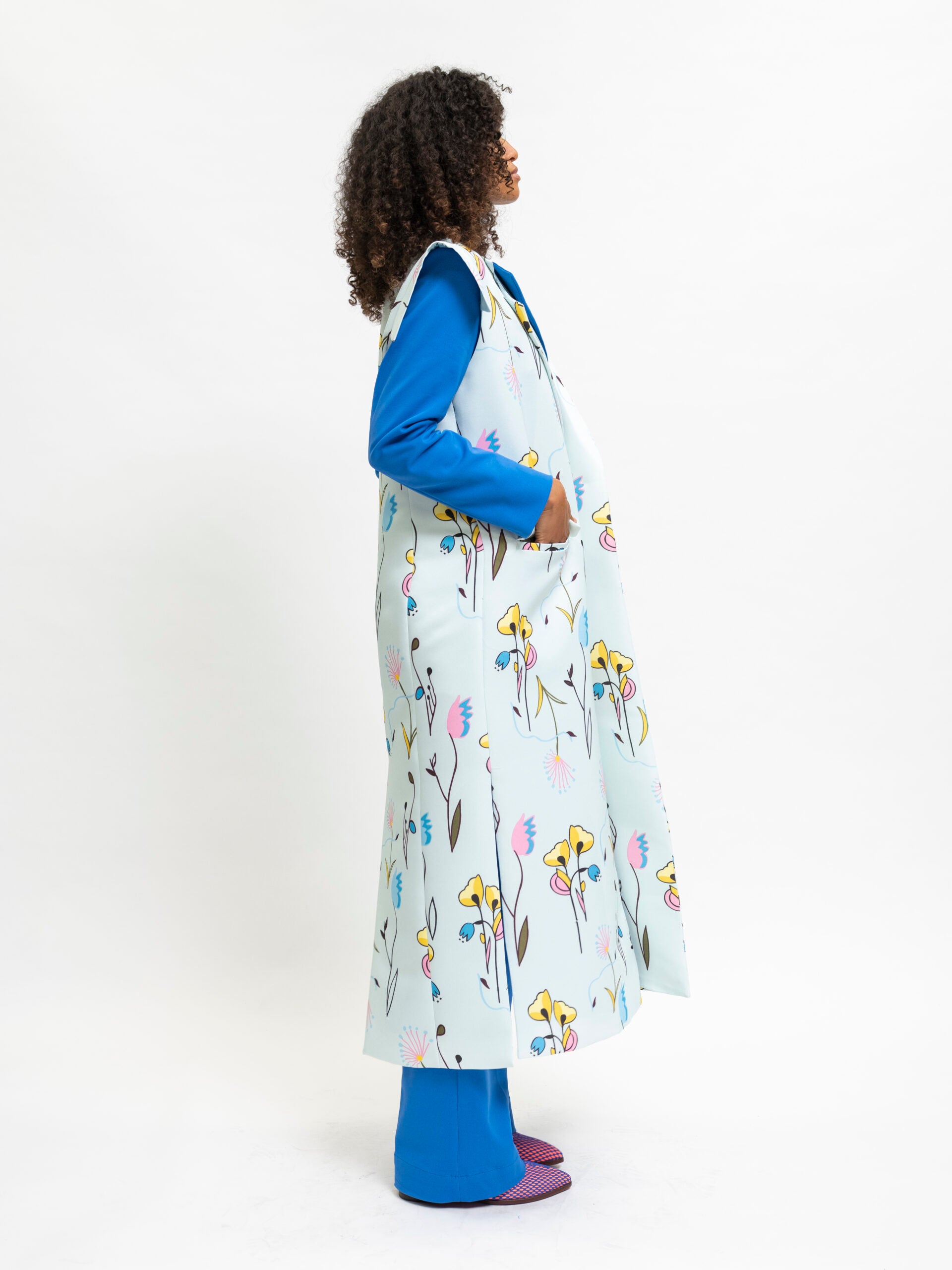 Long Vest Flowers