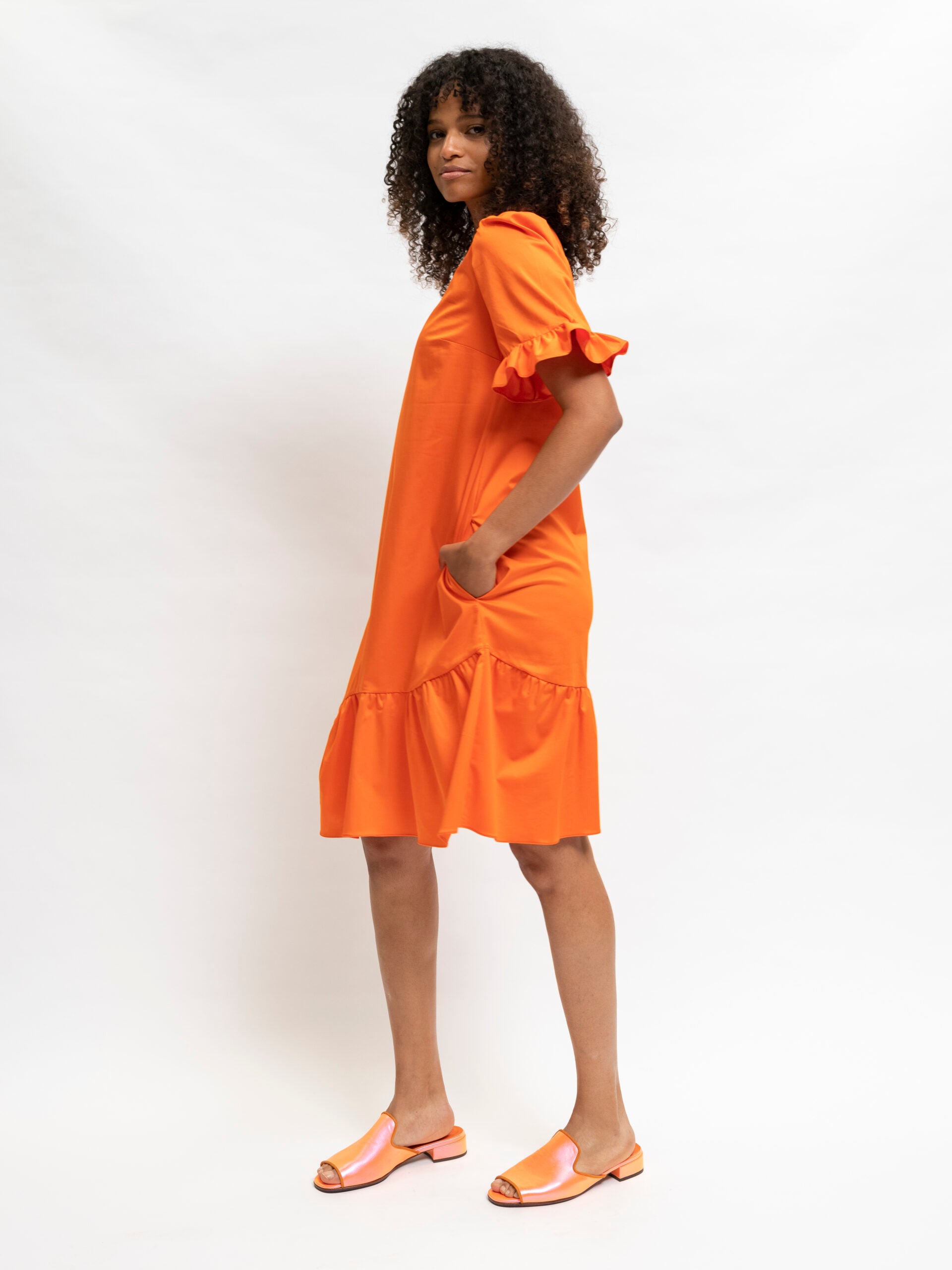 Orange Dress