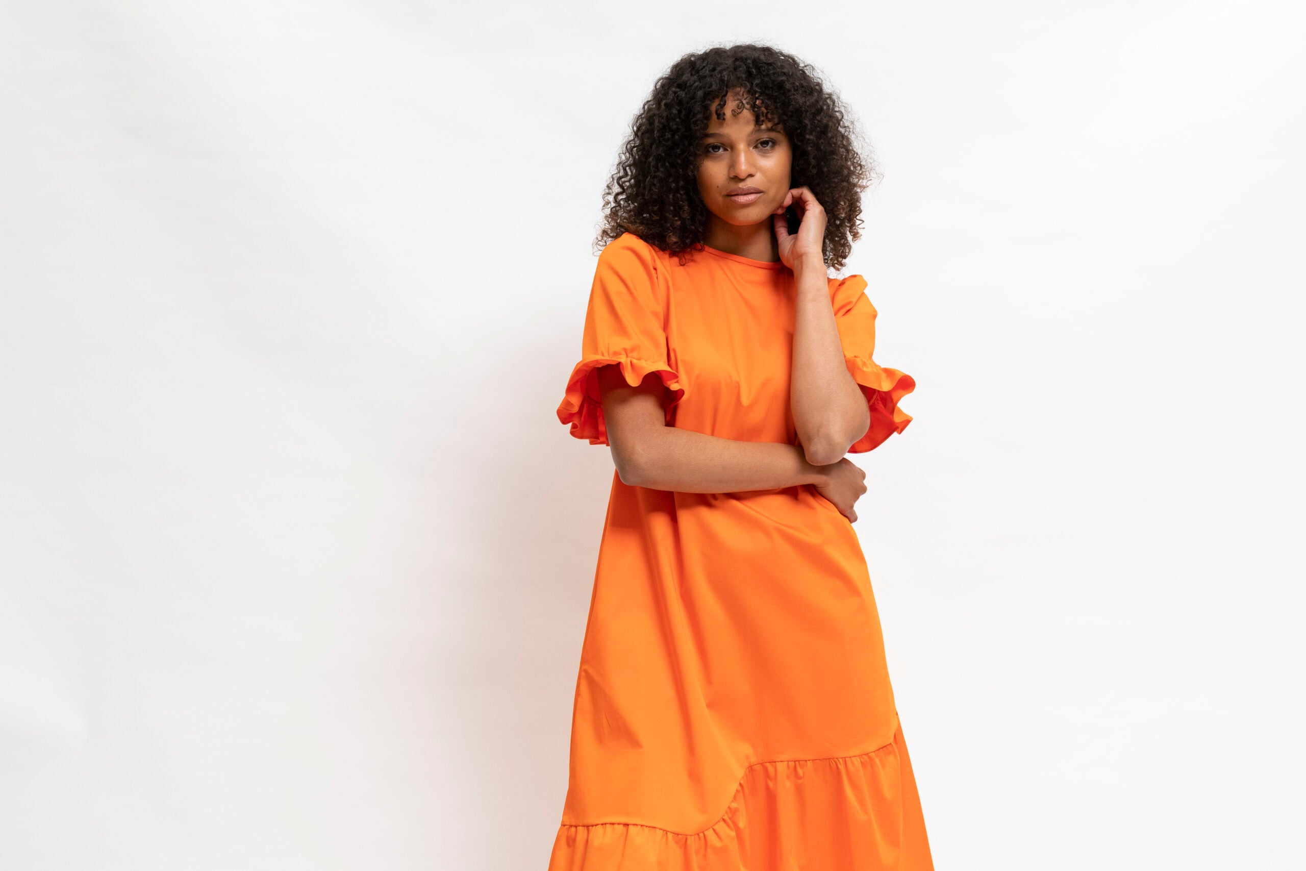 Orange Dress