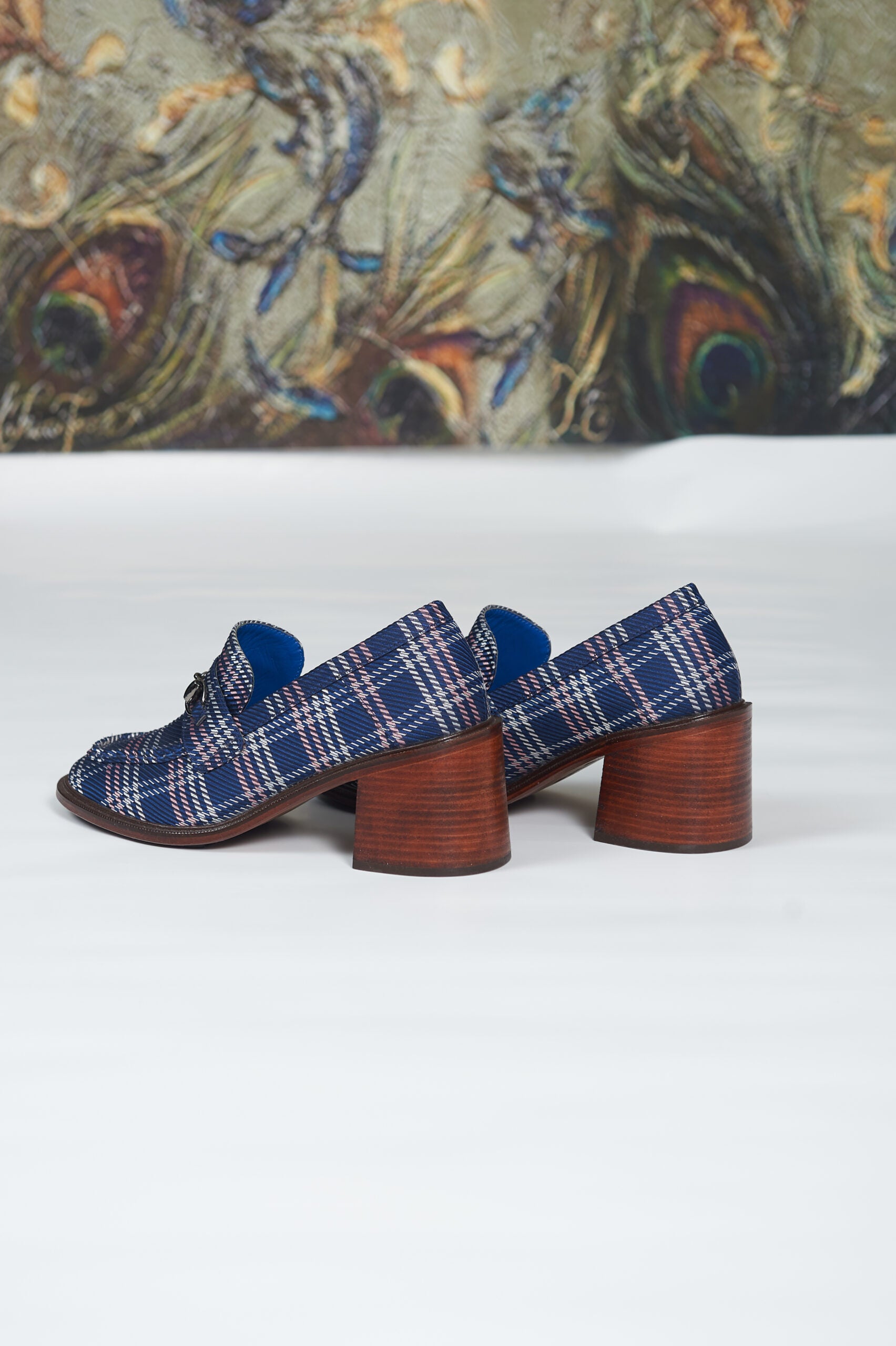 Handmade Shoe Blue