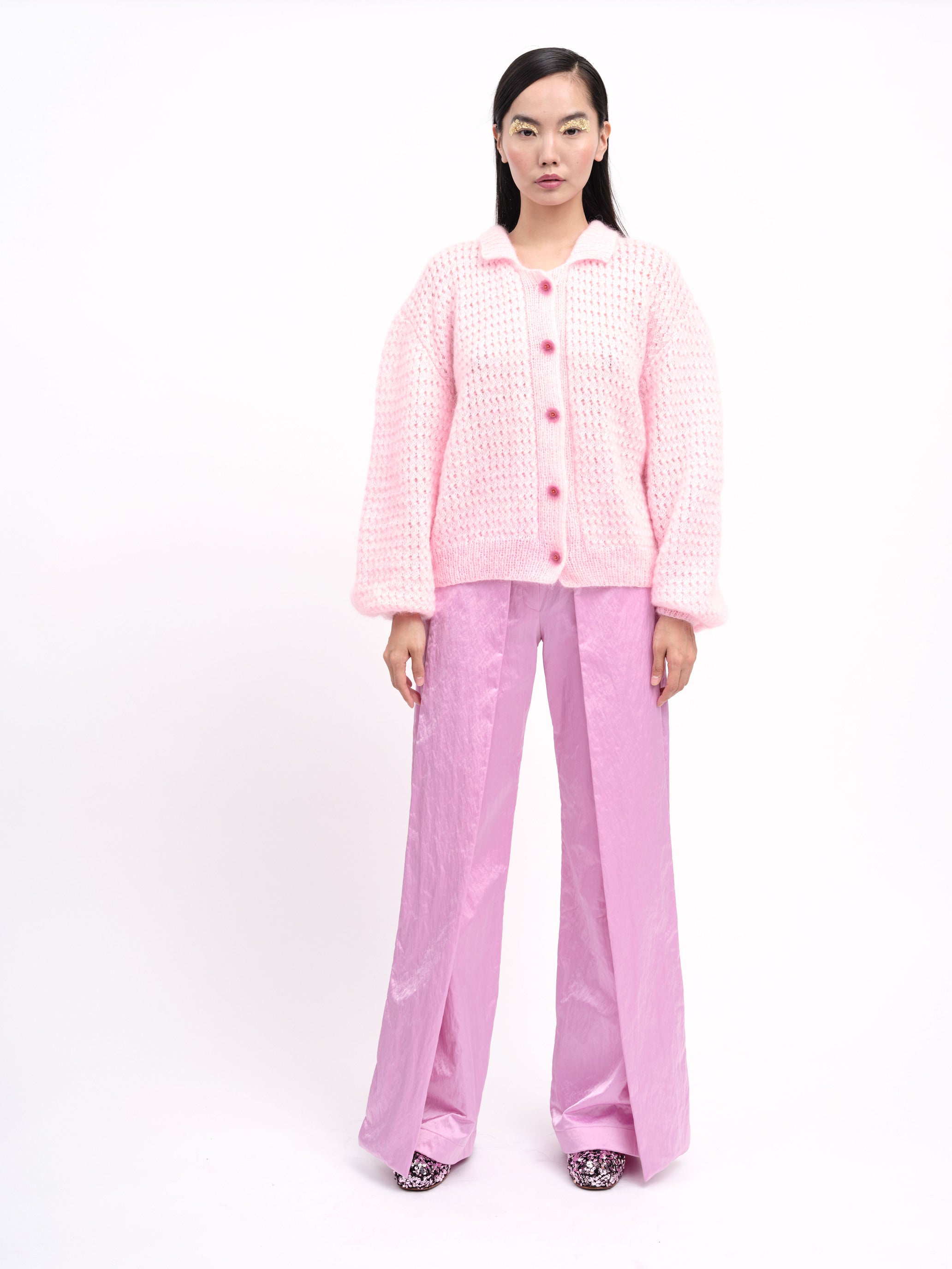 Handmade Cardigan Light Pink