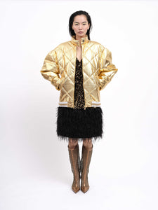 Bomber Jacket Gold