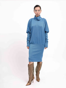 Handmade High Knee Boots Mesh