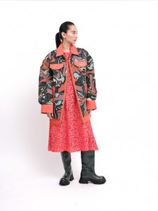 Dress Lace Coral
