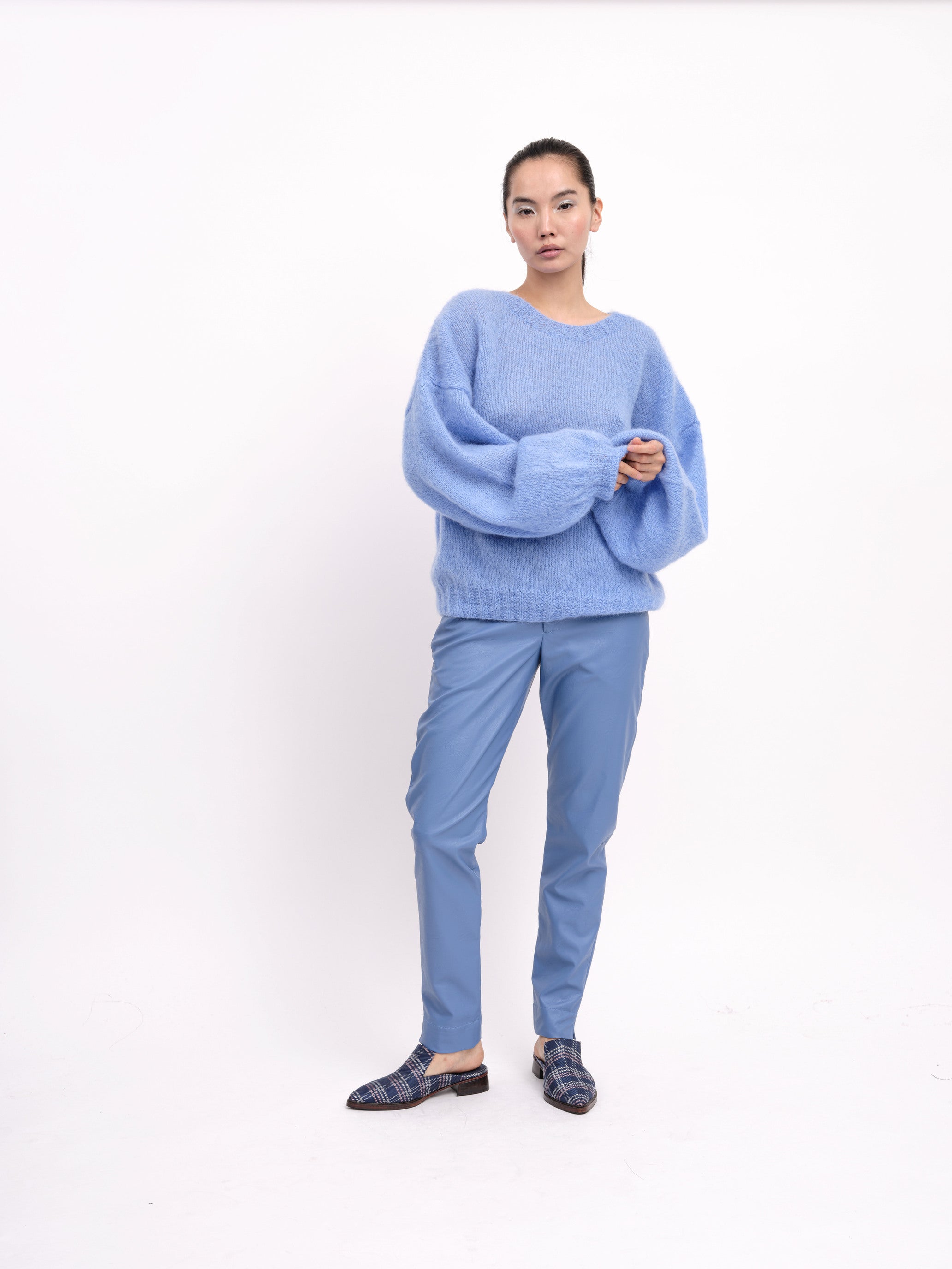 Handmade Pullover Light Blue