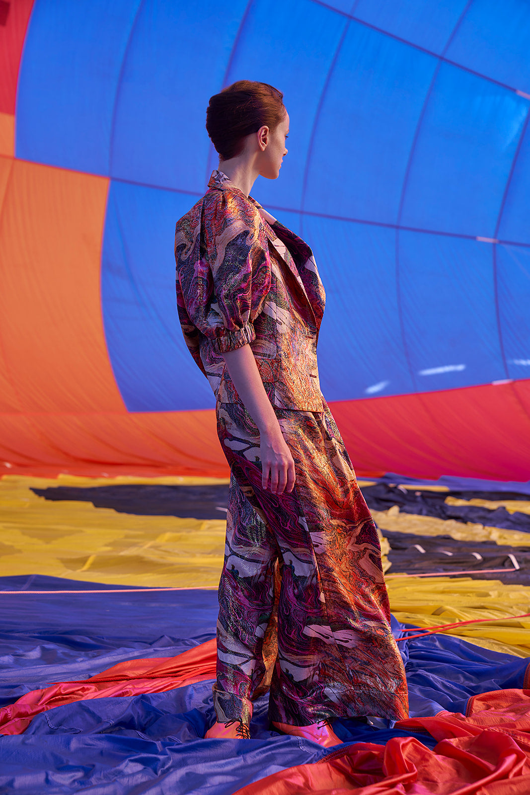 Suit Silk Runway Paris