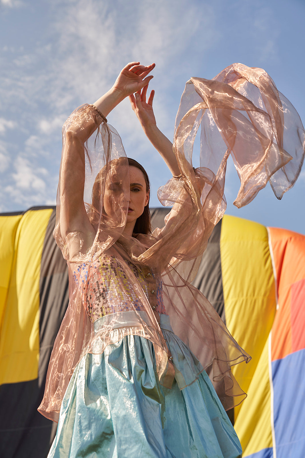 Set Blouse, Top and Skirt Runway Paris