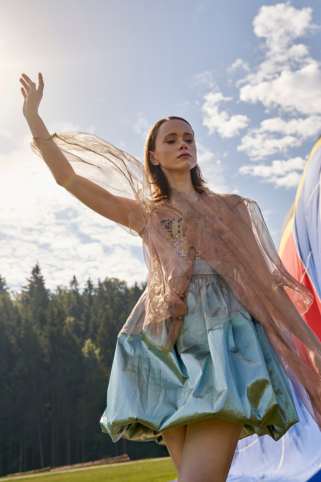 Set Blouse, Top and Skirt Runway Paris