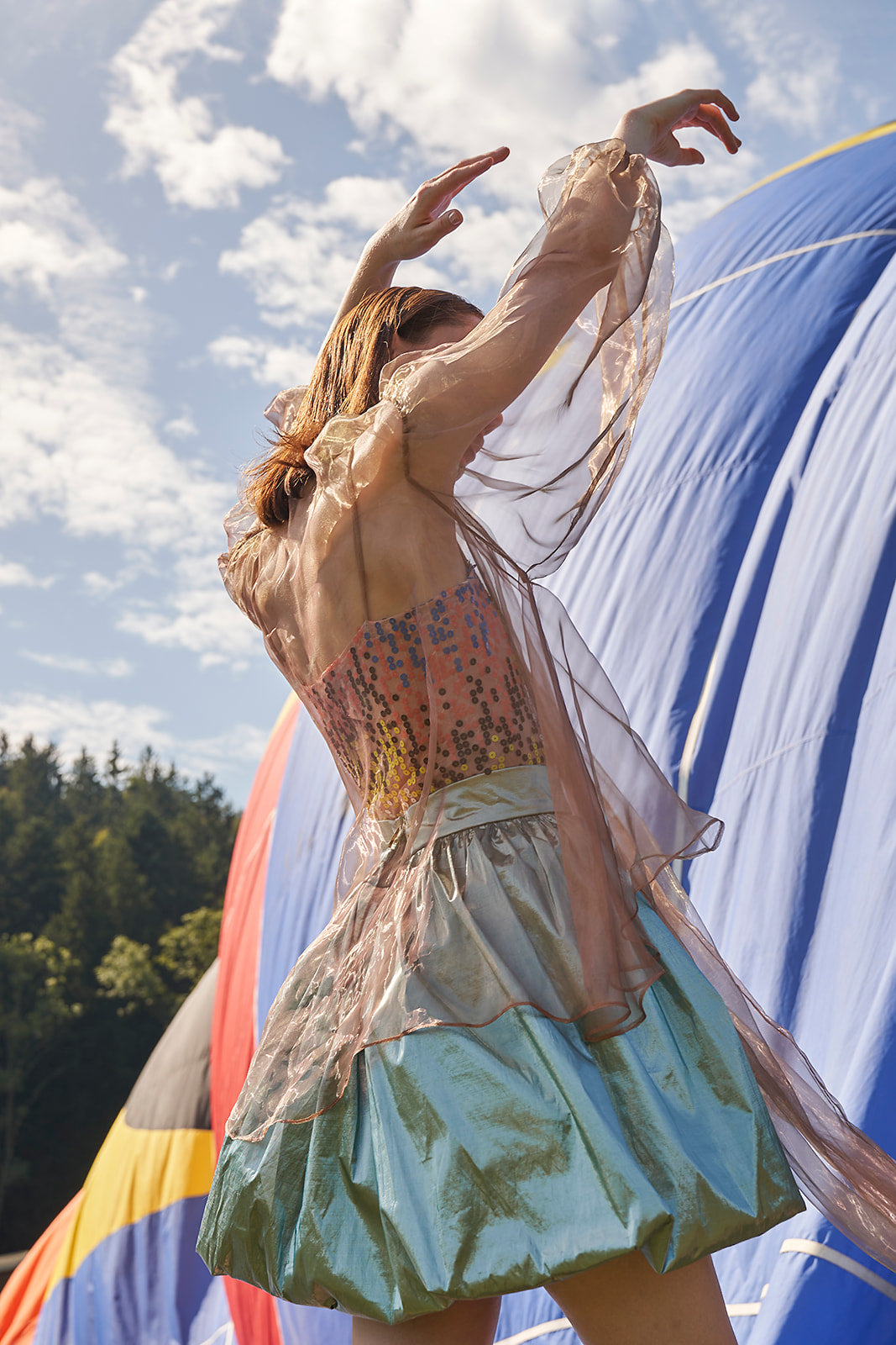 Set Blouse, Top and Skirt Runway Paris