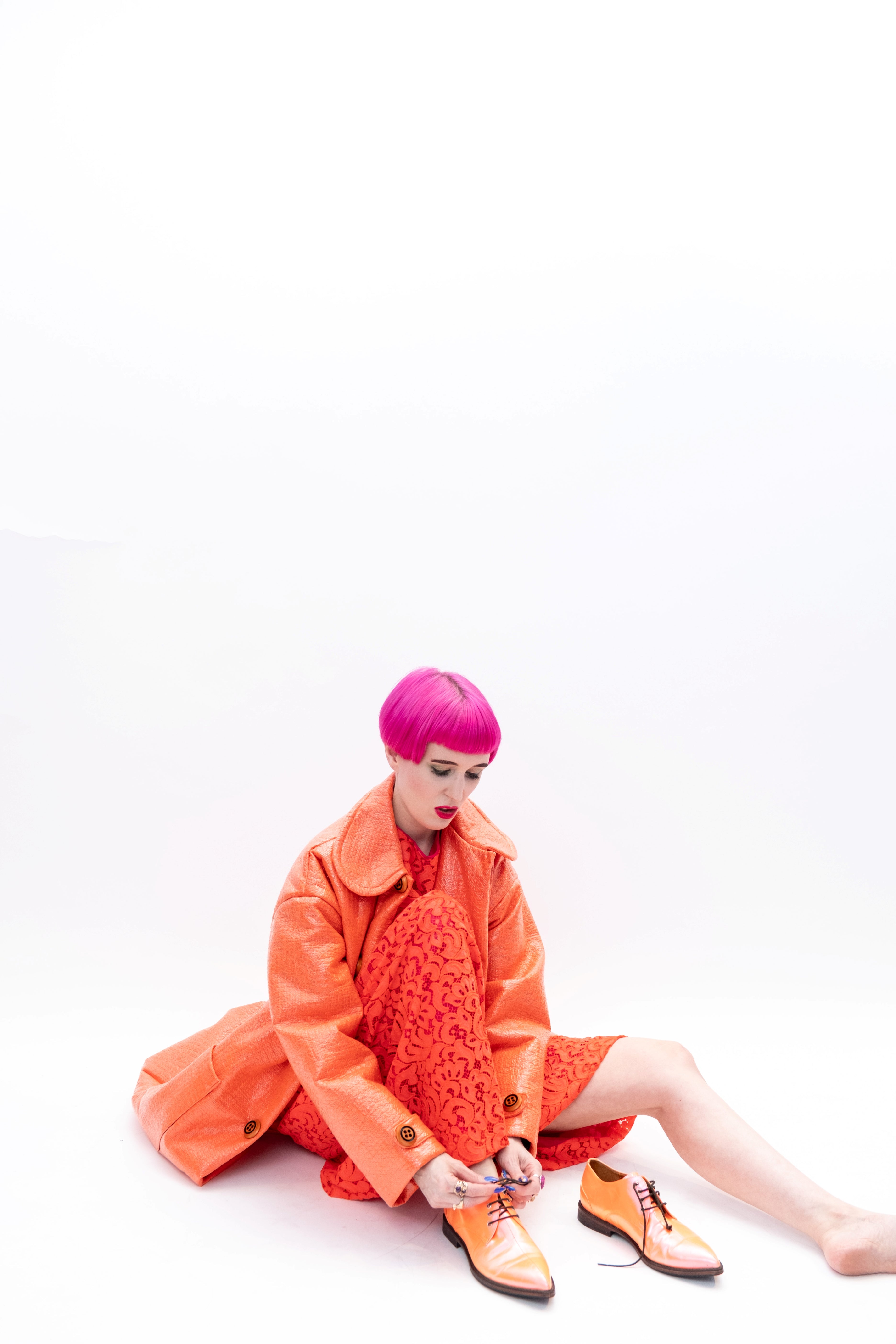 Handmade Derby Orange