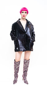 Blazer Sequins Black