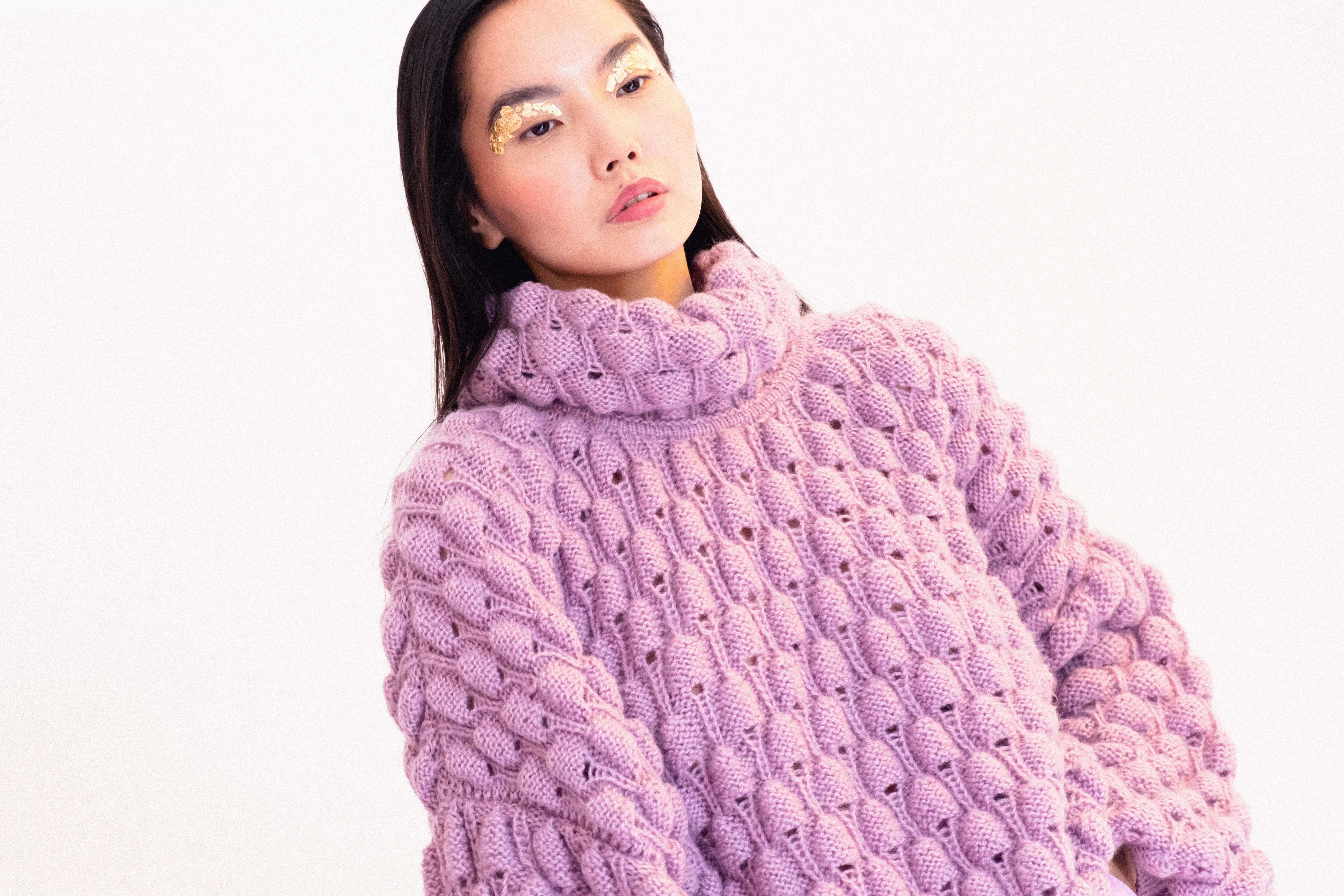 Handmade Pullover Purple