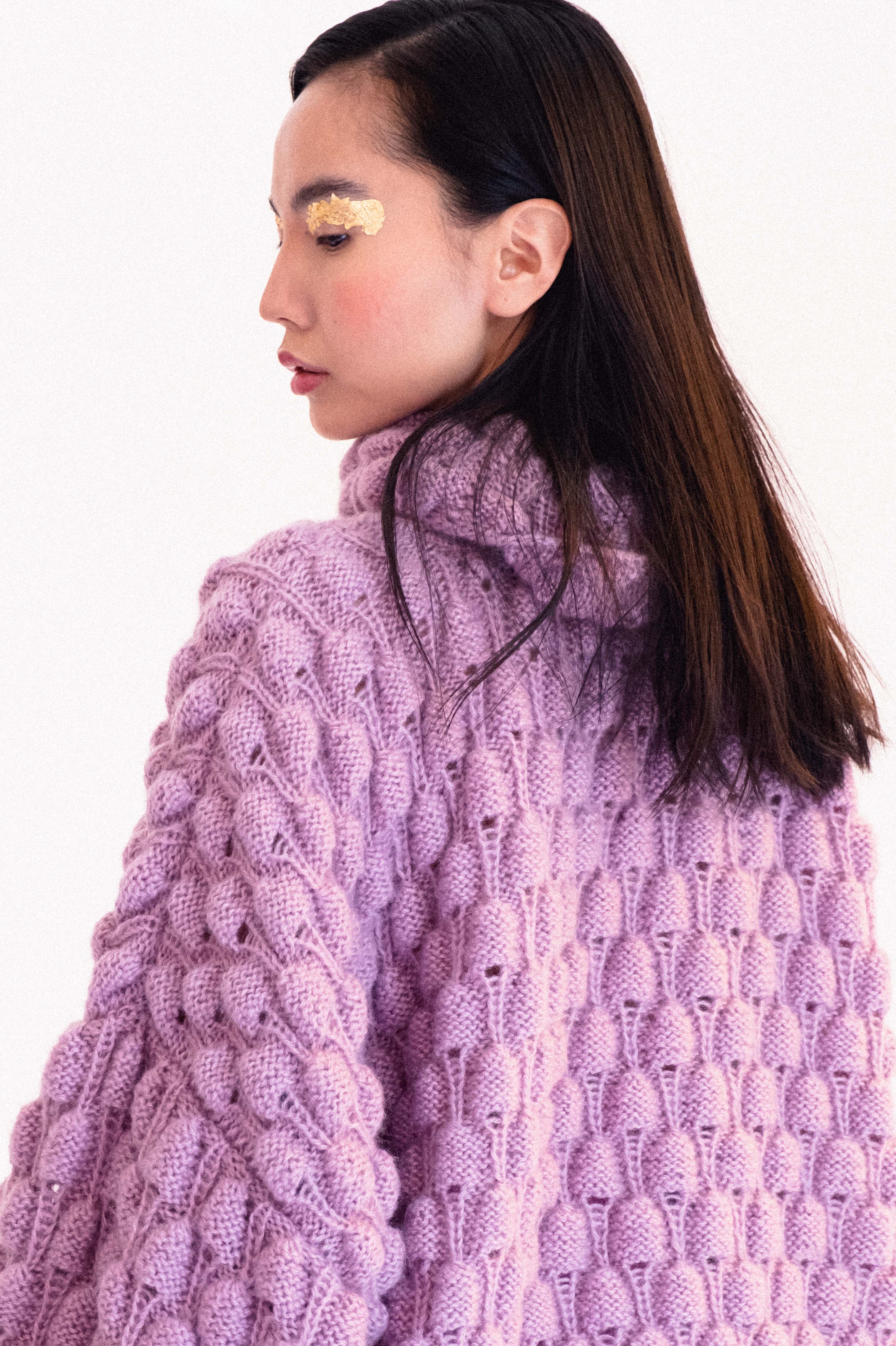 Handmade Pullover Purple