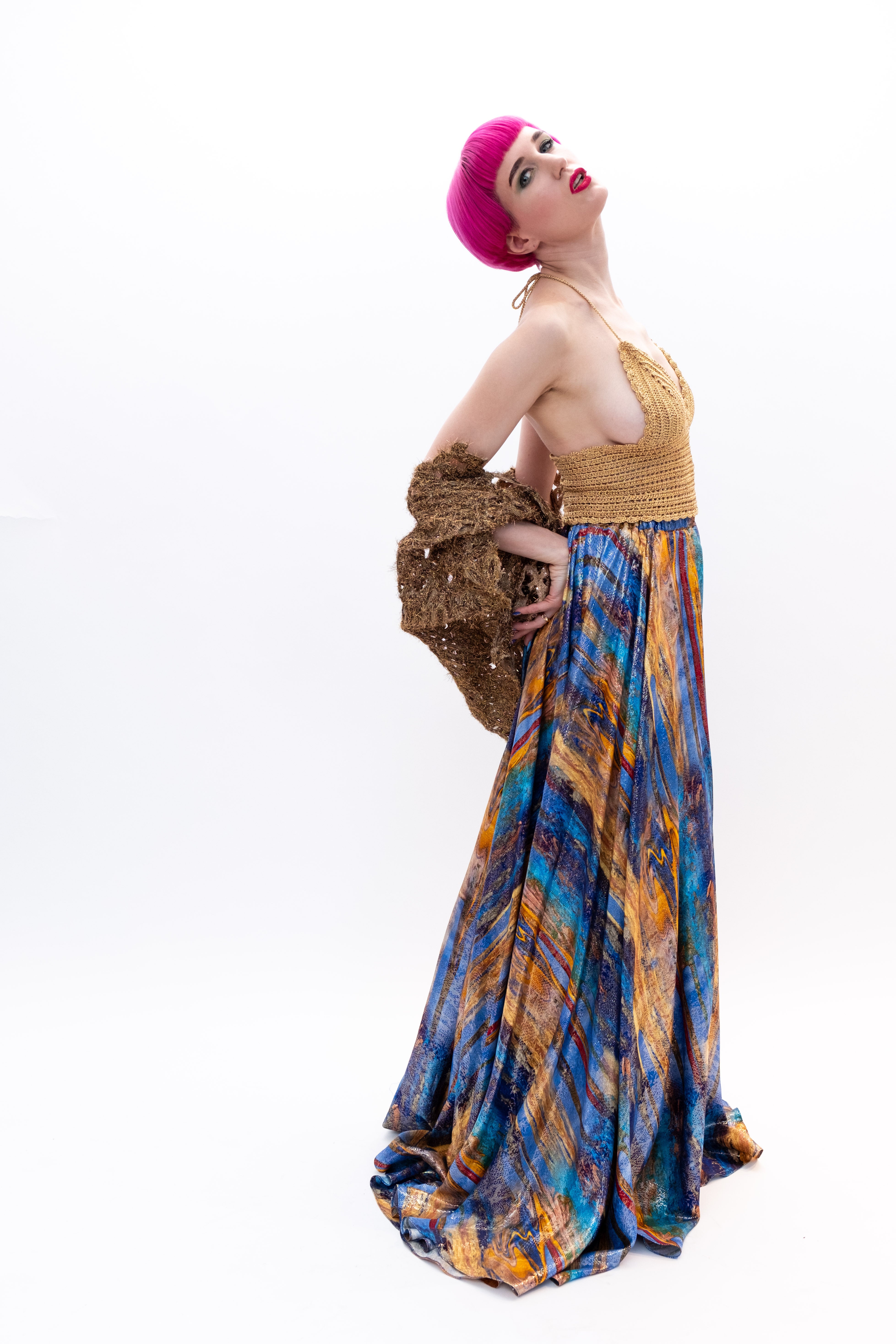 Set skirt, top, jacket Runway Paris