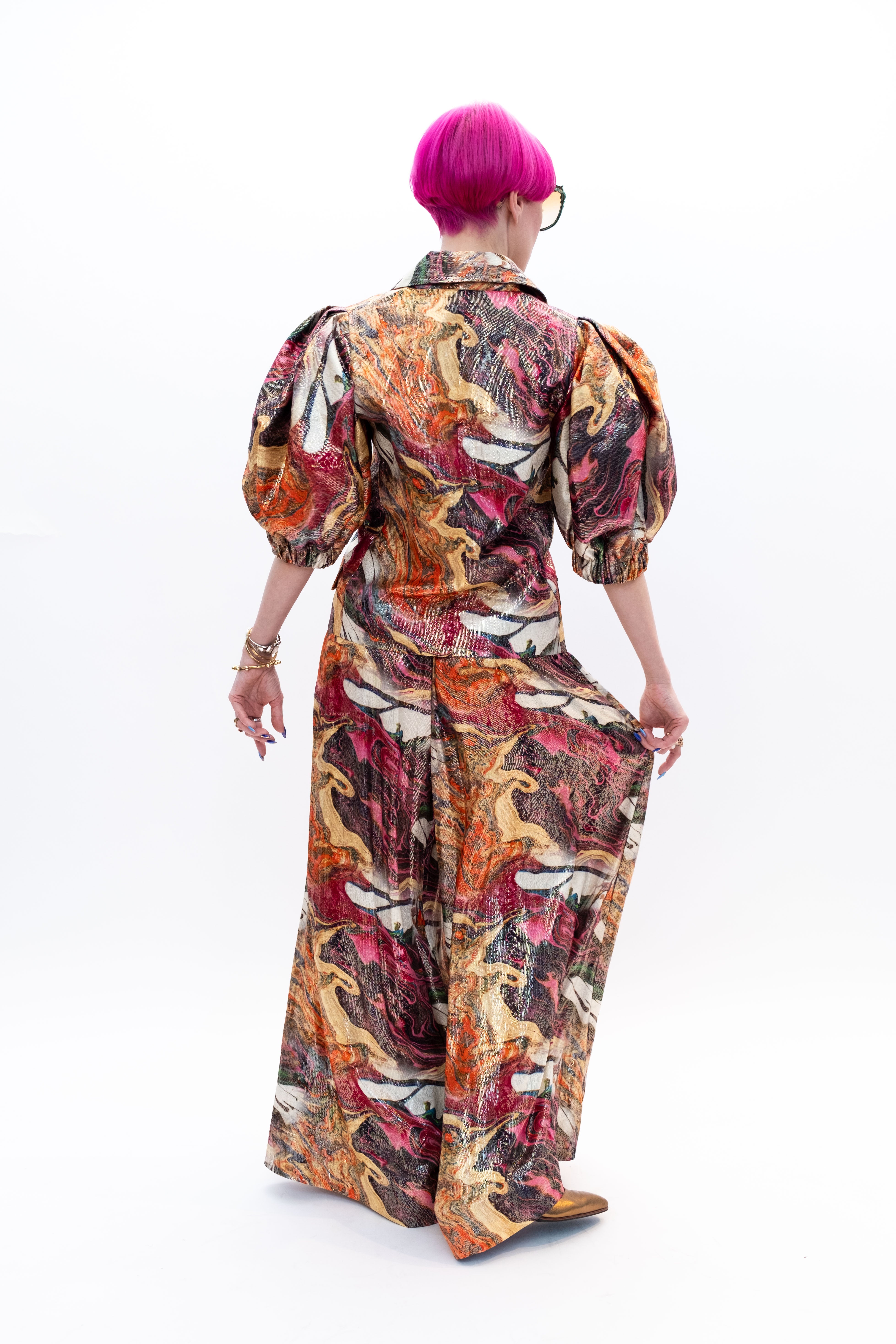 Suit Silk Runway Paris