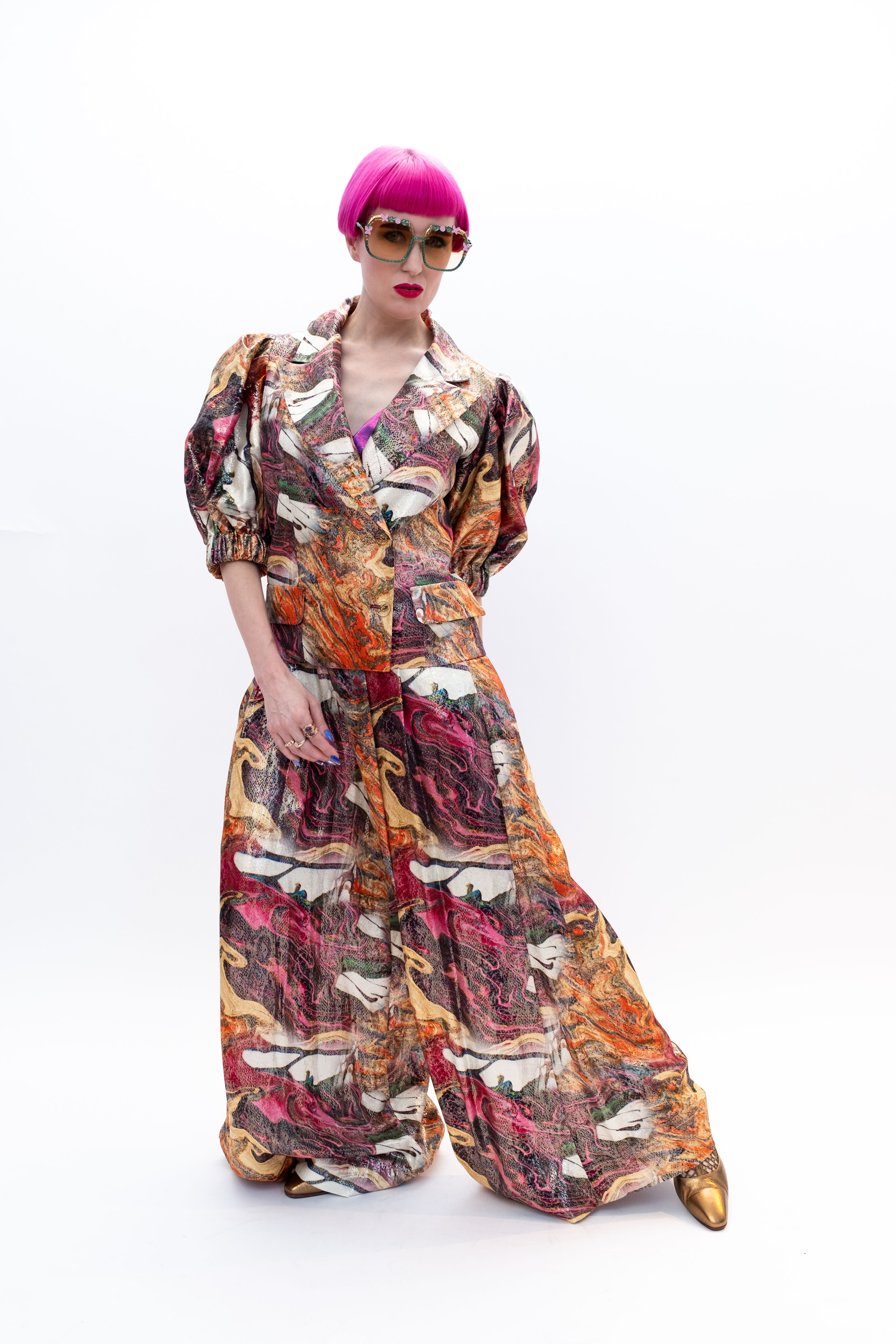 Suit Silk Runway Paris