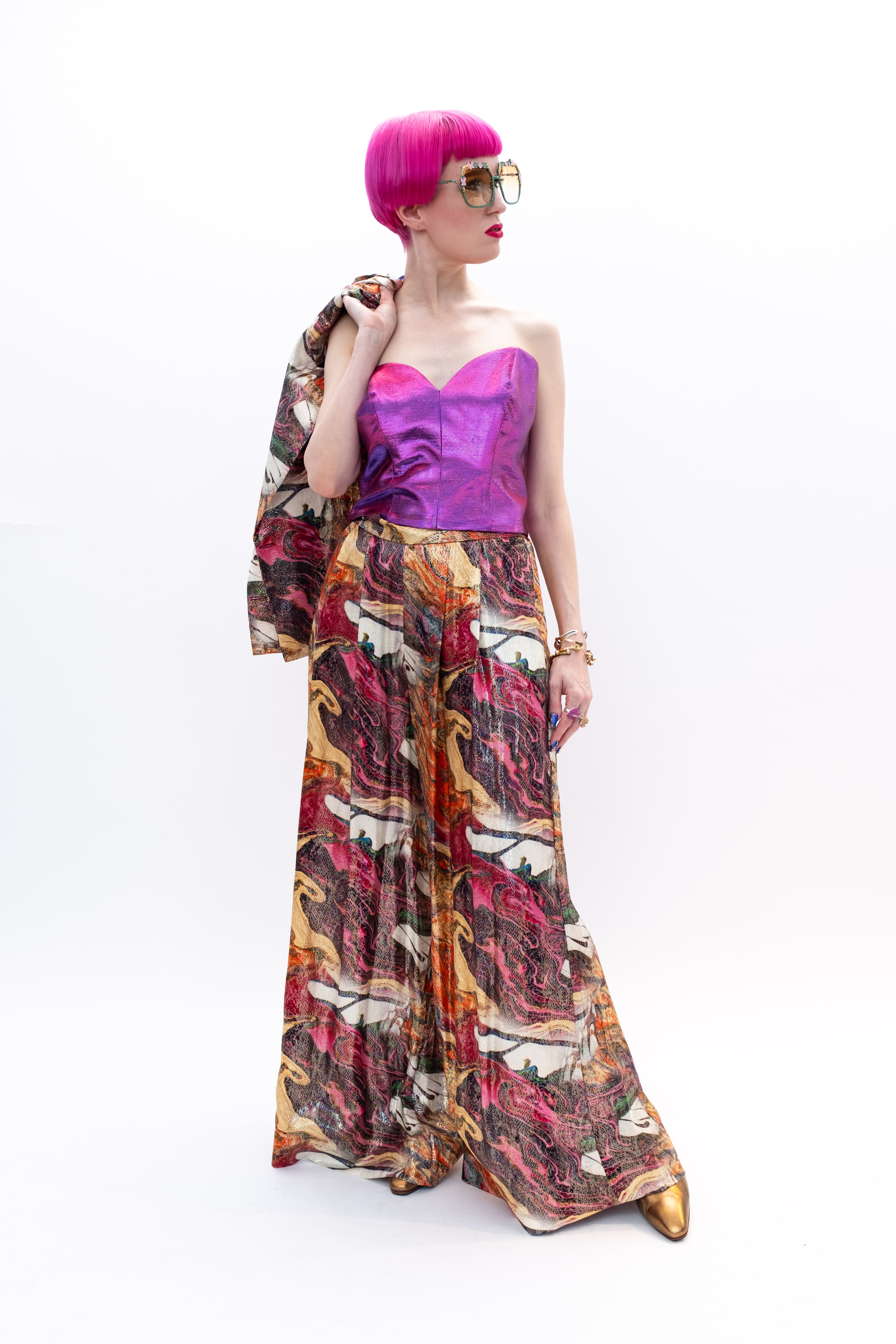 Suit Silk Runway Paris