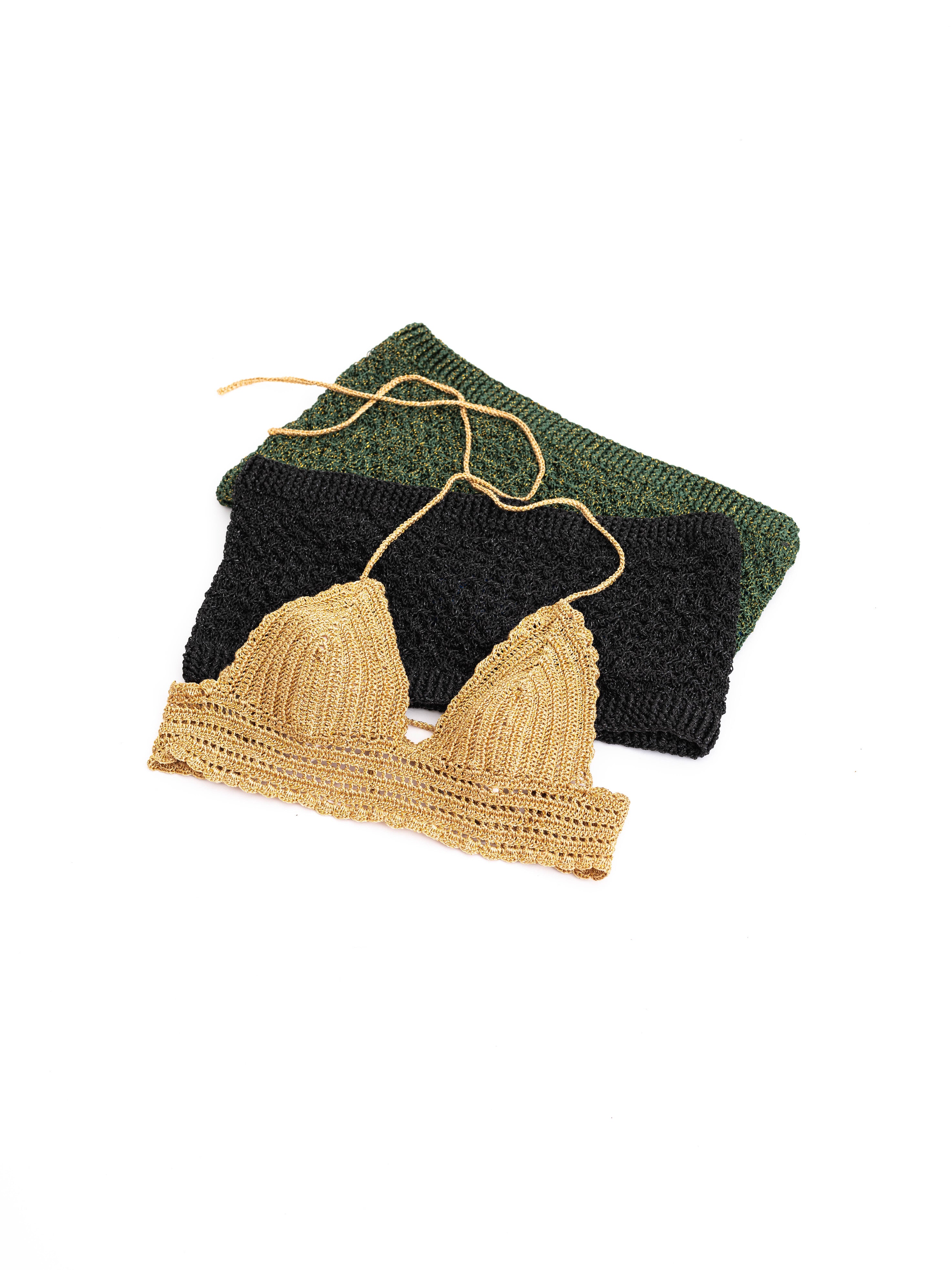 Handmade Strick Minitop