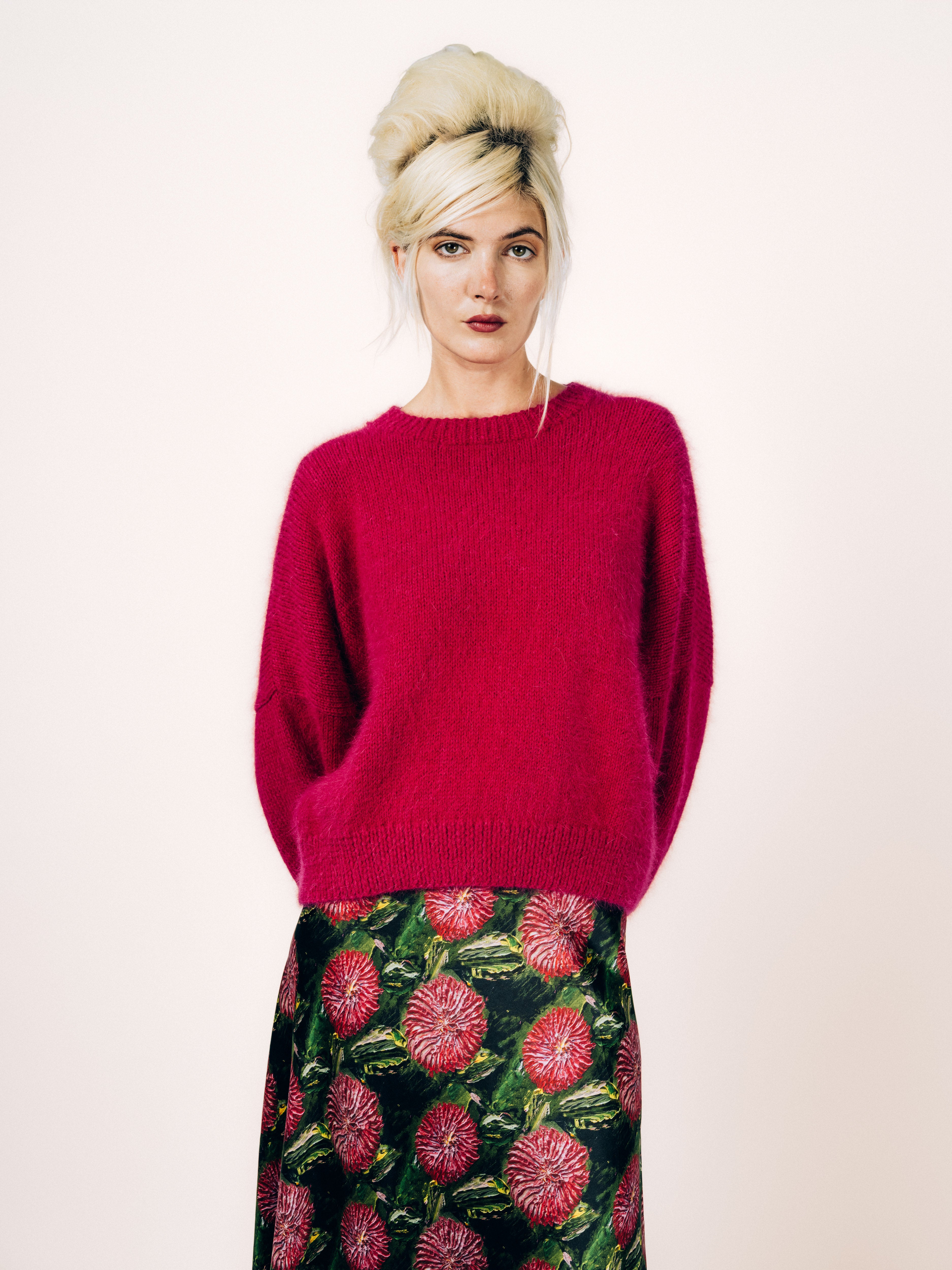 Pullover Angora Pink – front