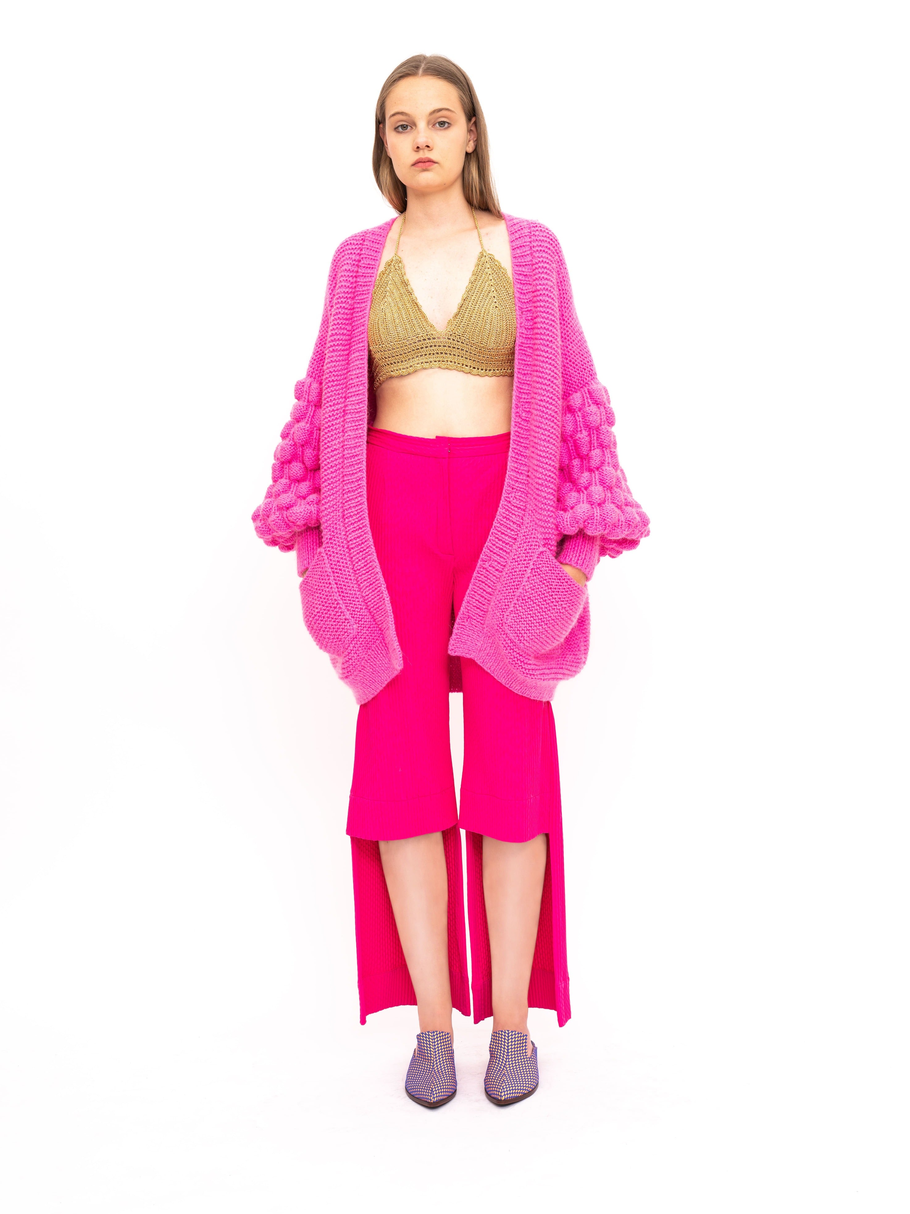 Handmade Cardigan Pink