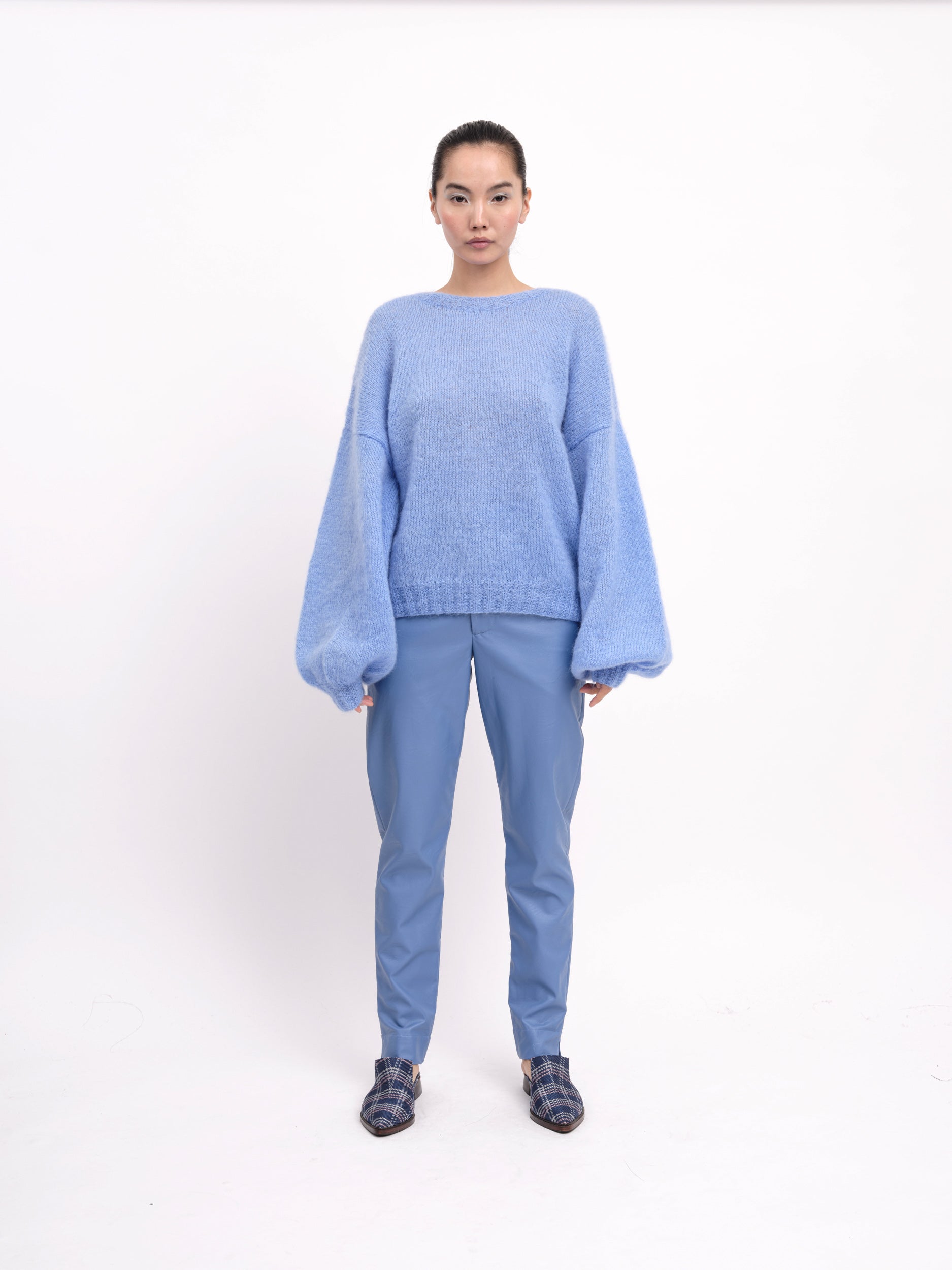 Handmade Pullover Light Blue