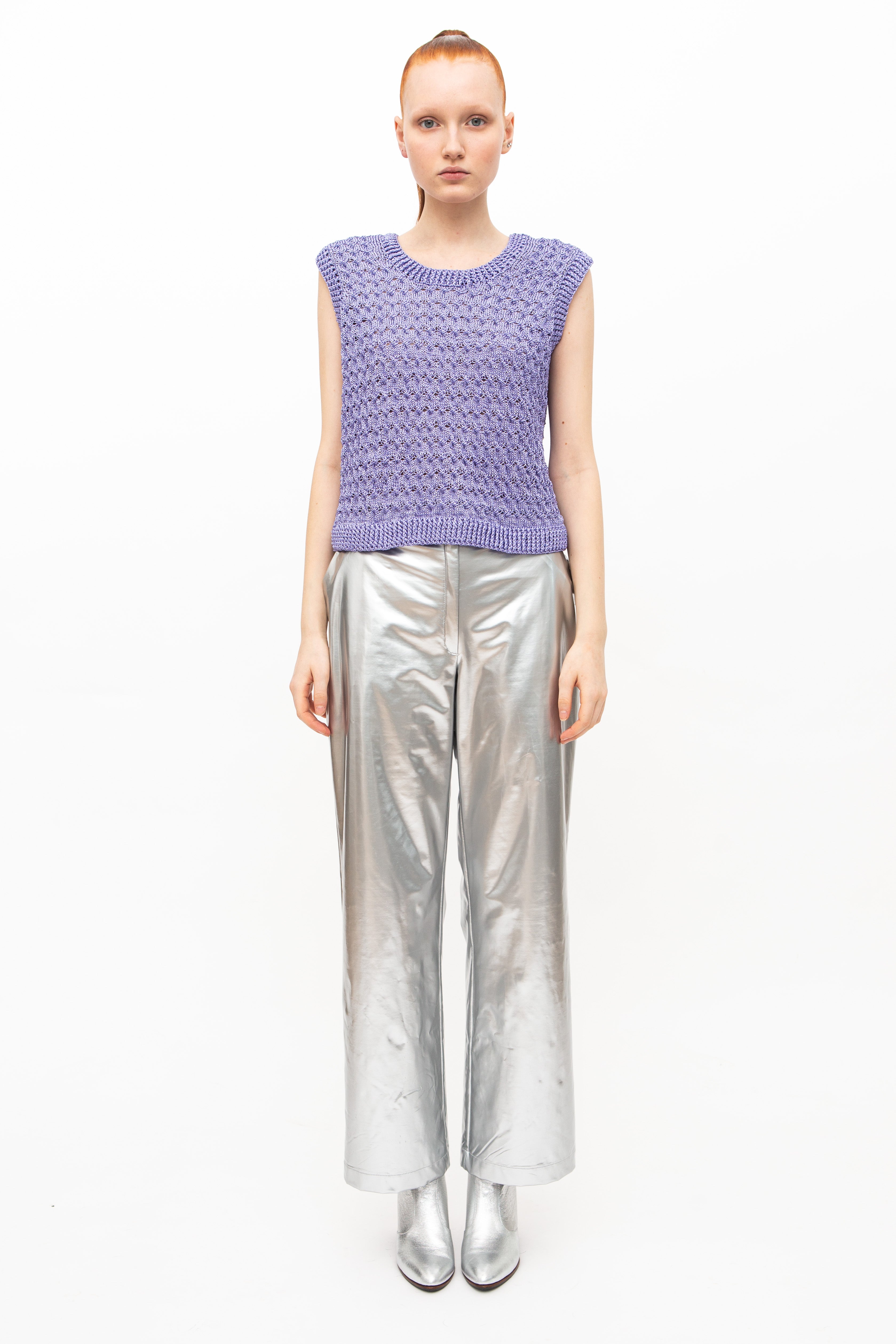 Handmade Pullover Light Purple