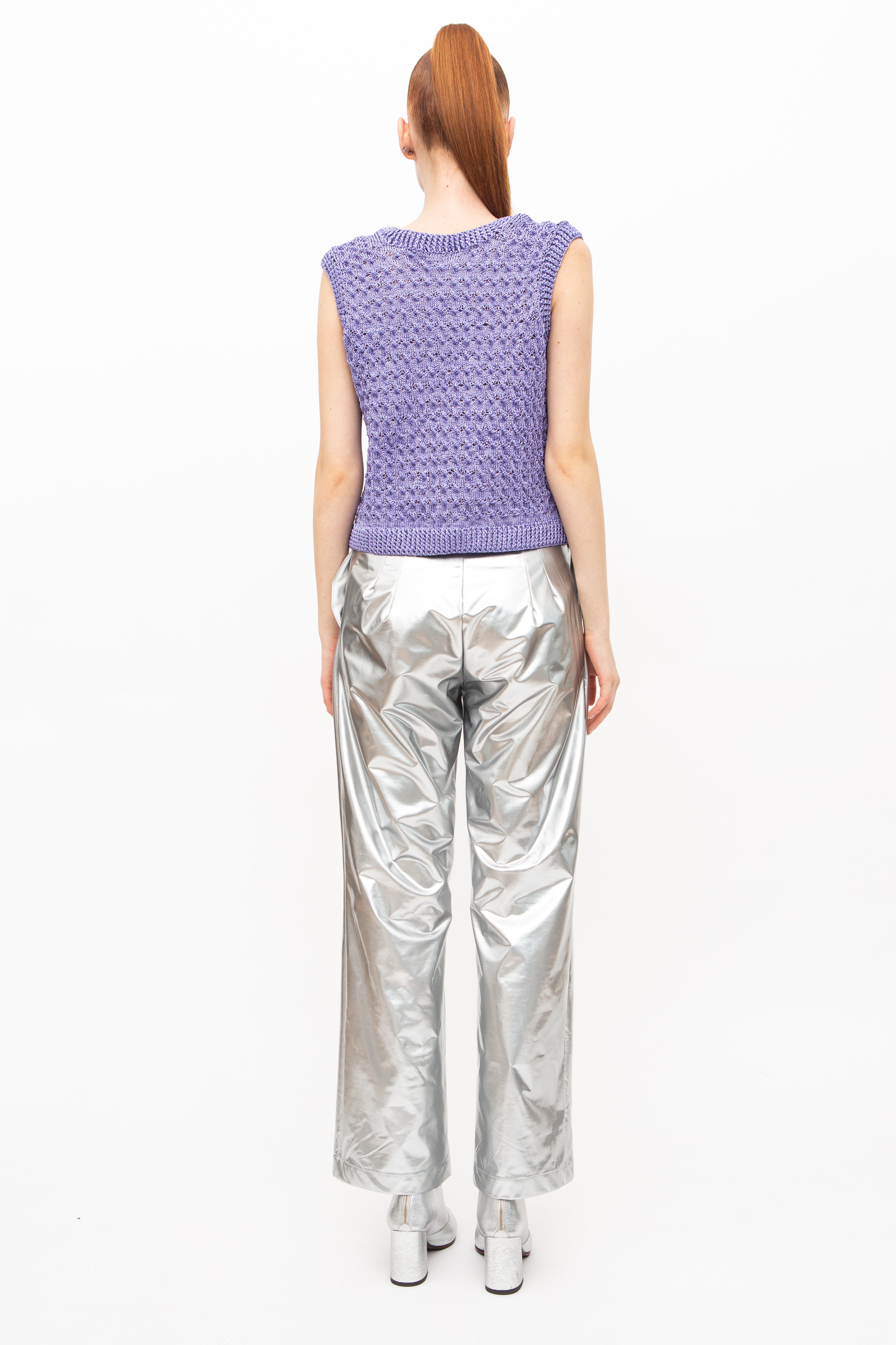 Handmade Pullover Light Purple