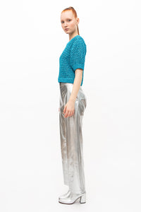 Handmade Pullover Turquoise