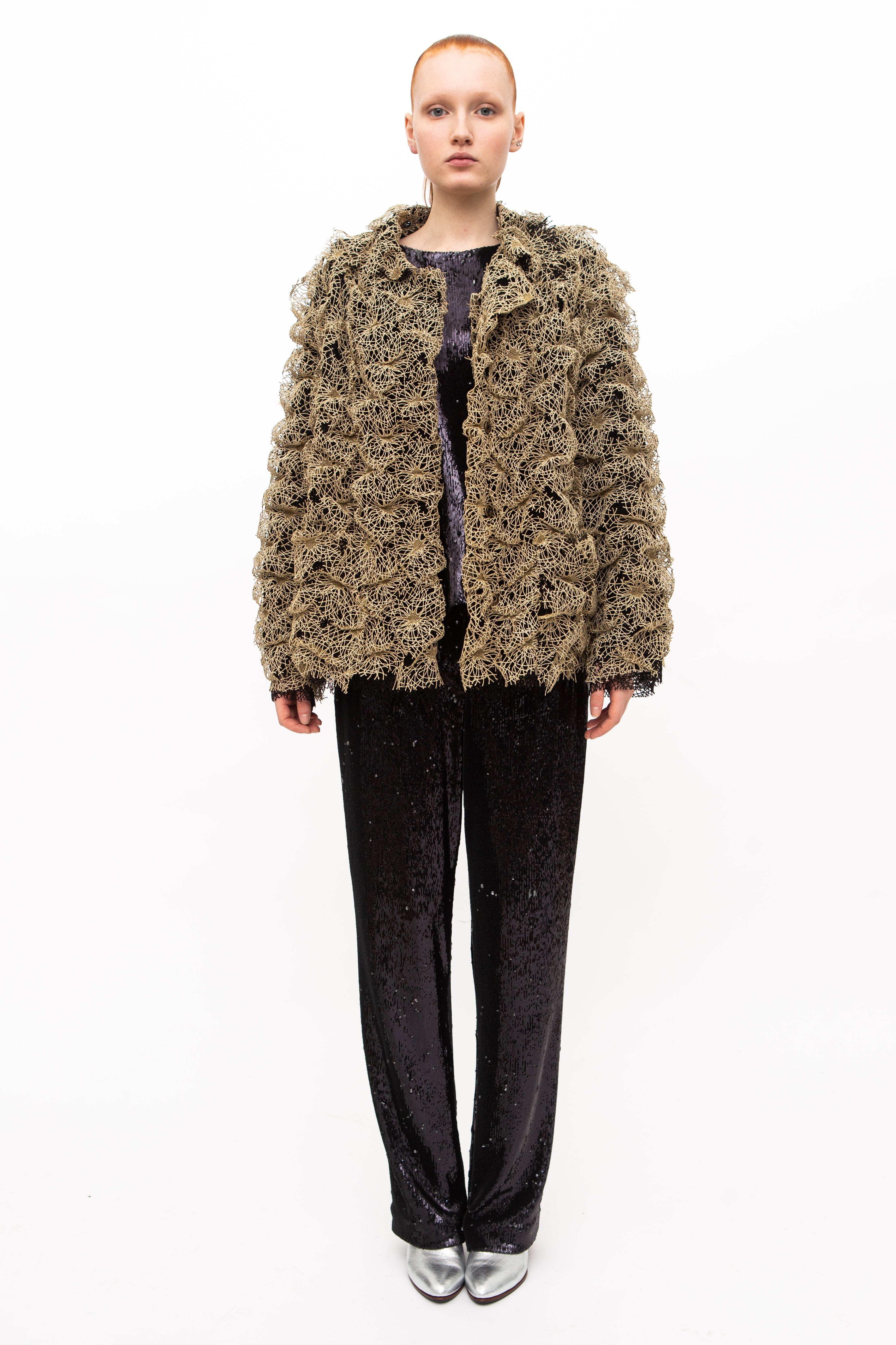 Bomber Jacket Gold Unique