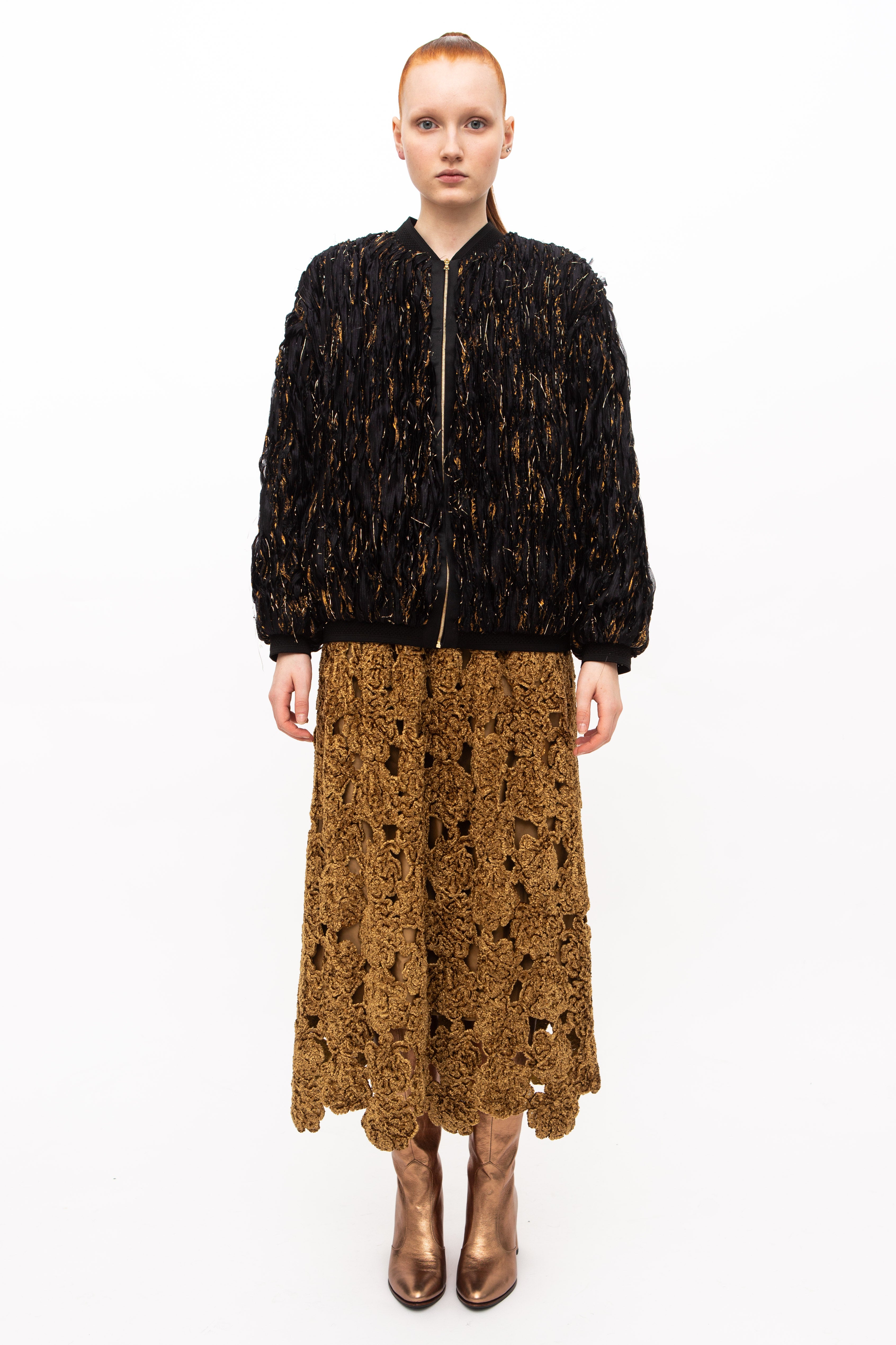 Skirt Embroidery Gold